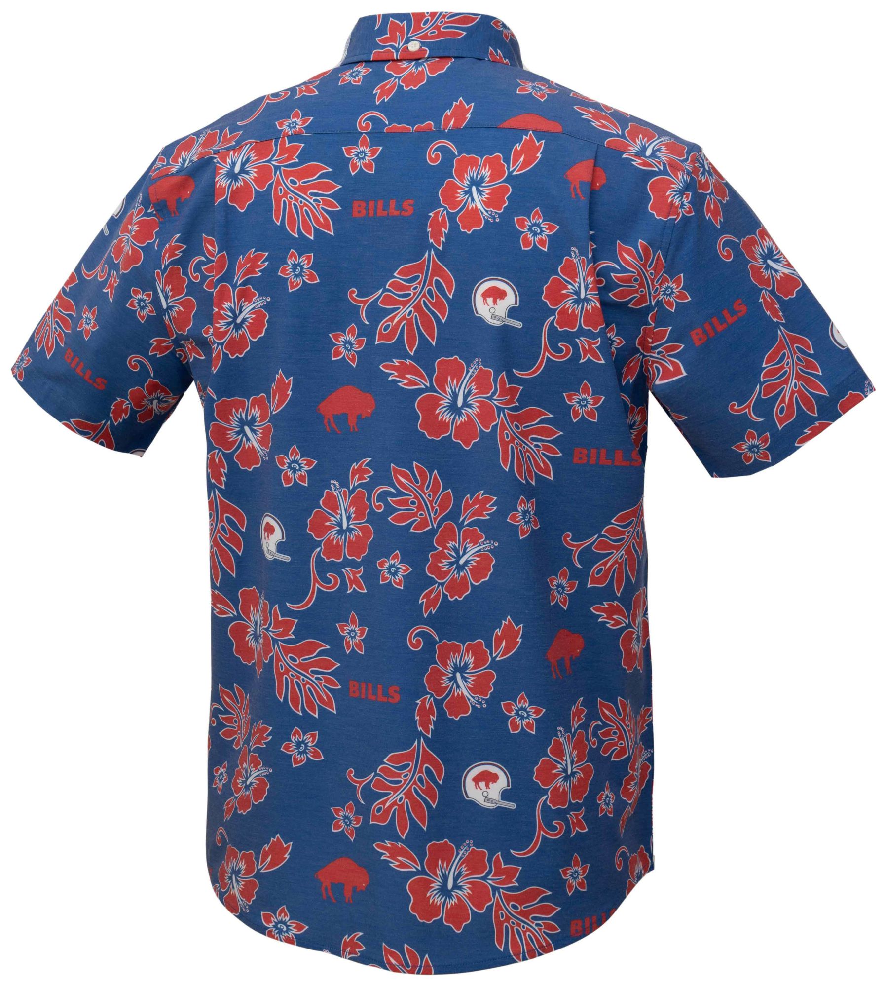 Reyn Spooner Men's Buffalo Bills Blue Throwback Performance Button-Down Shirt product image