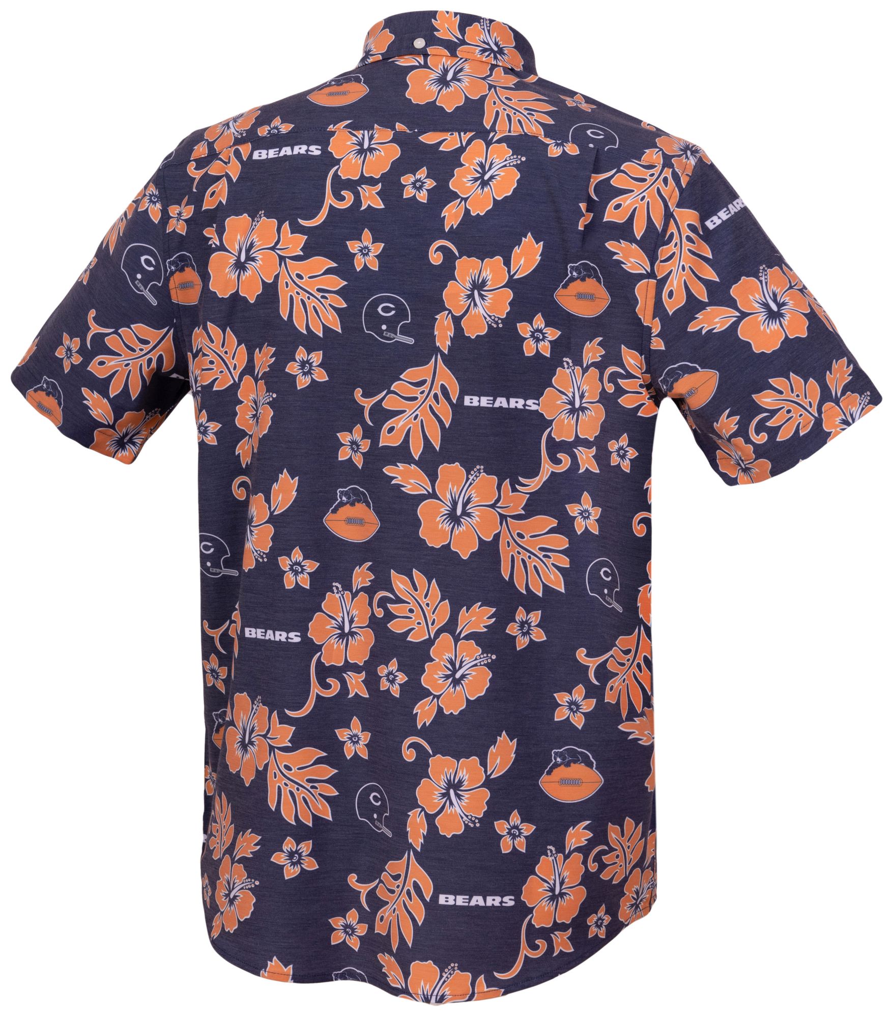 Reyn Spooner Men's Chicago Bears Navy Throwback Performance Button-Down Shirt product image