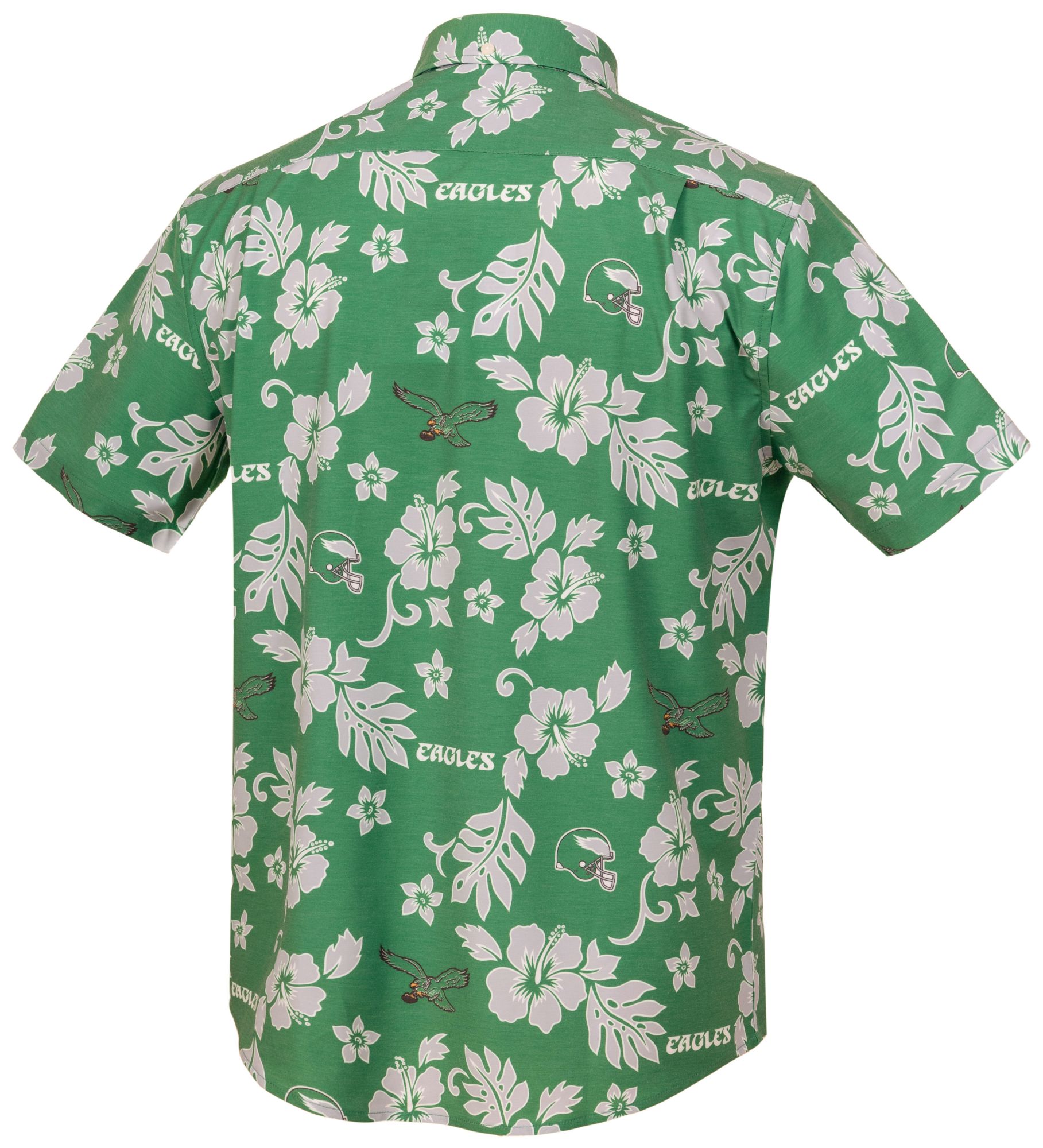 Reyn Spooner Men's Philadelphia Eagles Green Throwback Performance Button-Down Shirt product image