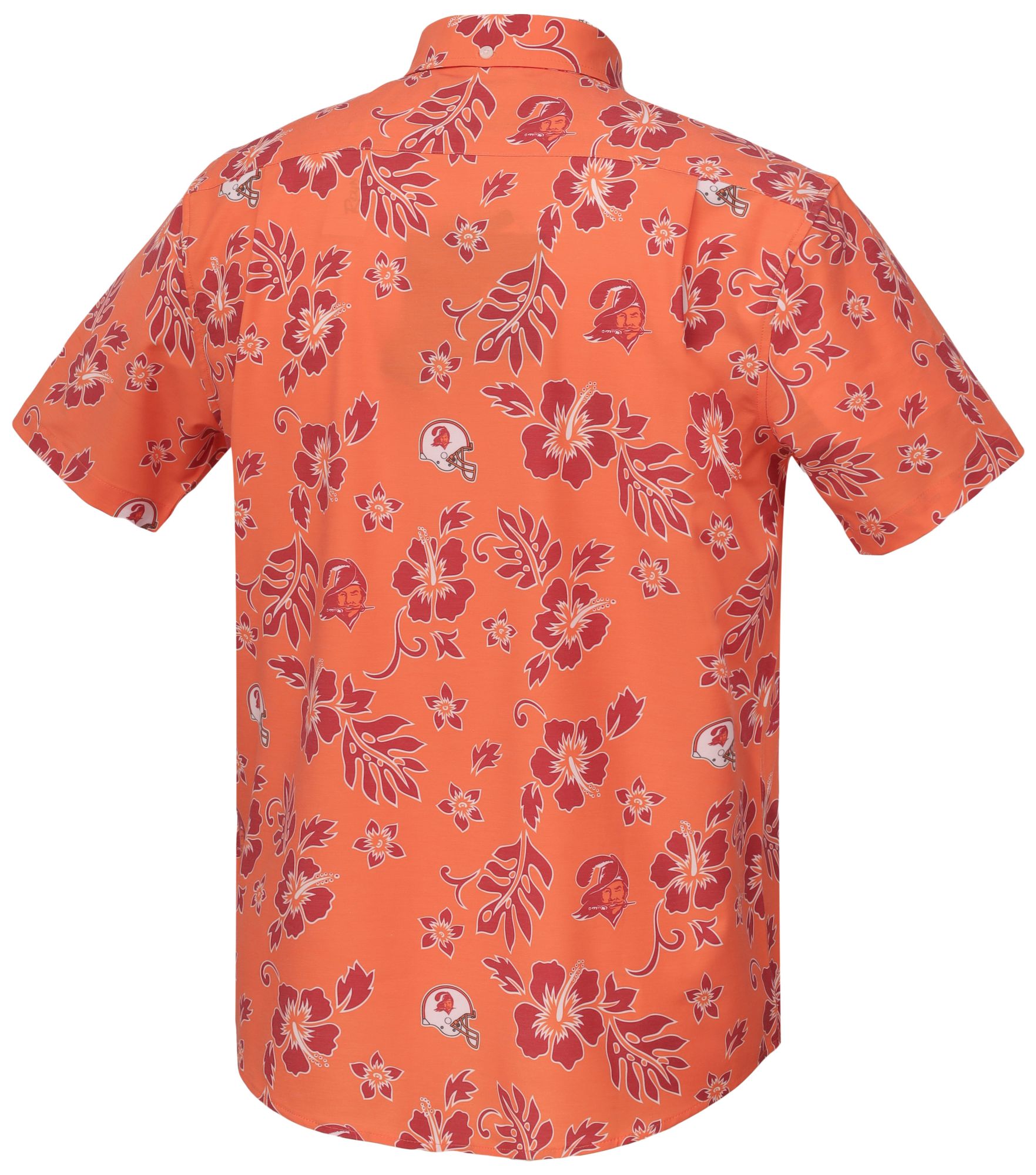 Reyn Spooner Men's Tampa Bay Buccaneers Orange Throwback Performance Button-Down Shirt product image