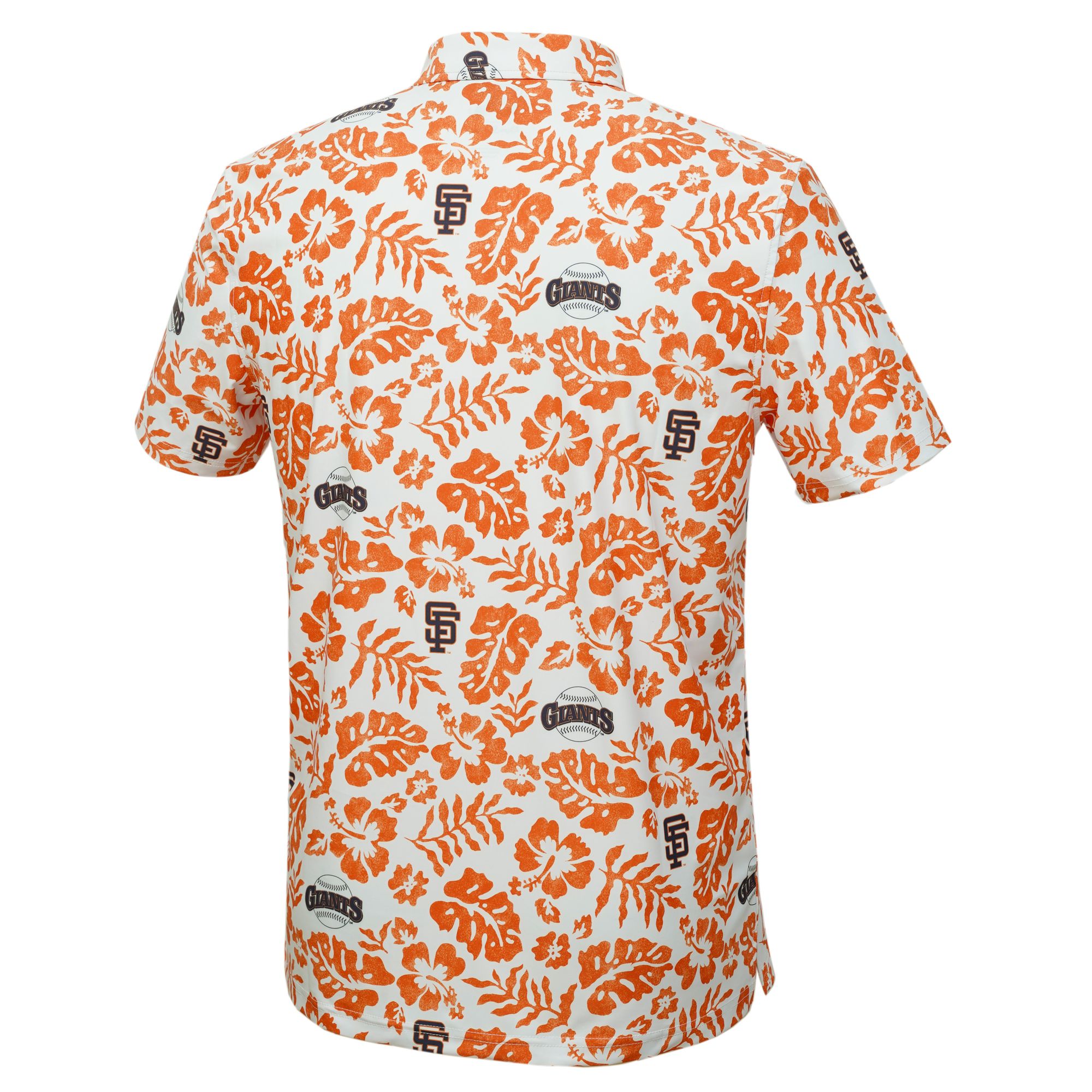 Reyn Spooner Men's San Francisco Giants White Cooperstown Pua Polo product image