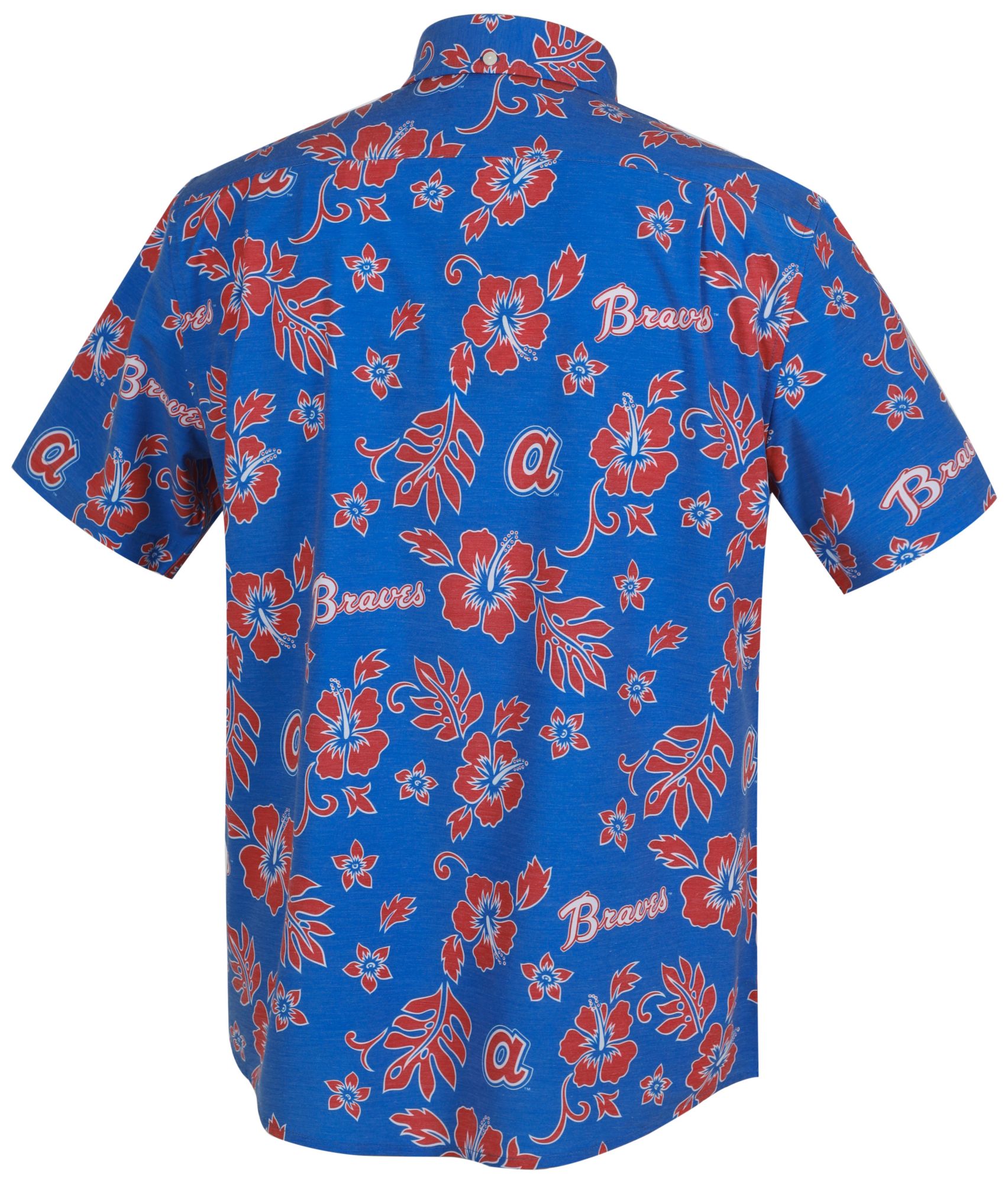 Reyn Spooner Men's Atlanta Braves Blue Cooperstown Kekai Button-Down Shirt product image