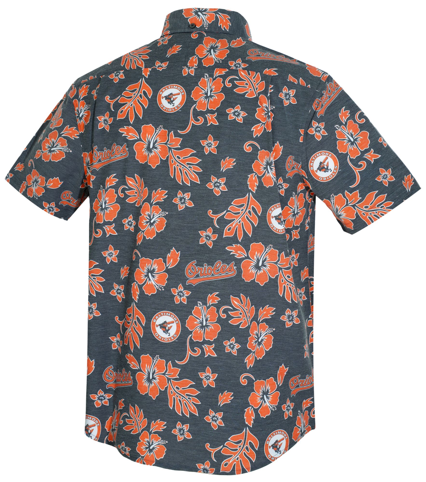 Reyn Spooner Men's Baltimore Orioles Black Cooperstown Kekai Button-Down Shirt product image