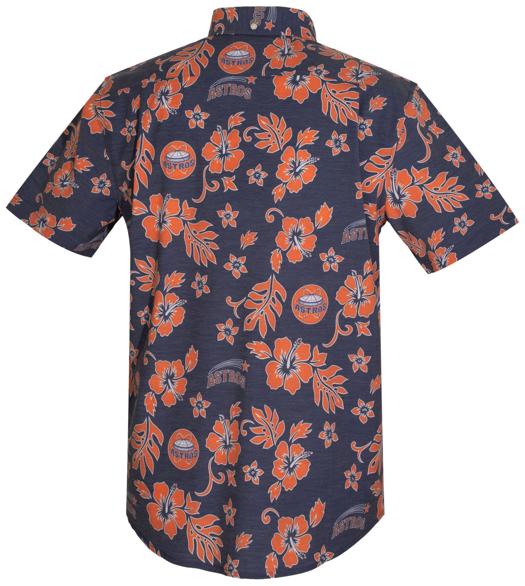 Reyn Spooner Men's Houston Astros Navy Cooperstown Kekai Button-Down Shirt product image