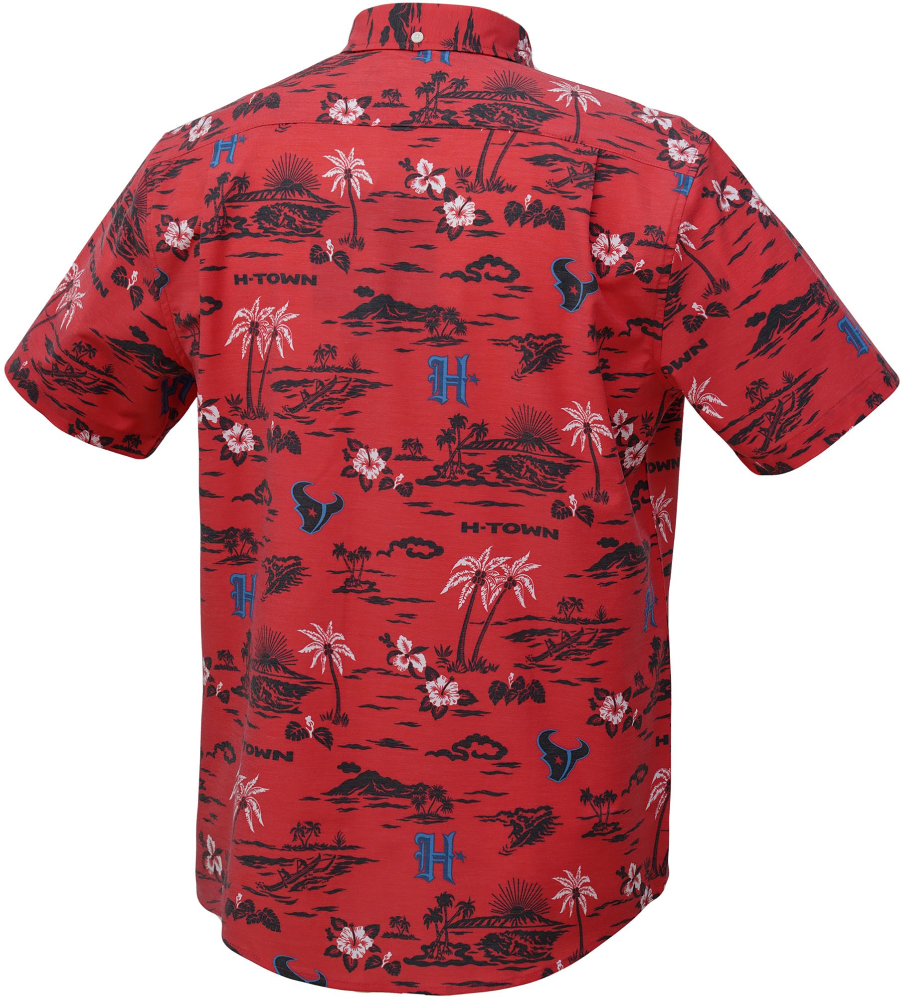 Reyn Spooner Men's Houston Texans Red Kekai Button-Down Shirt product image