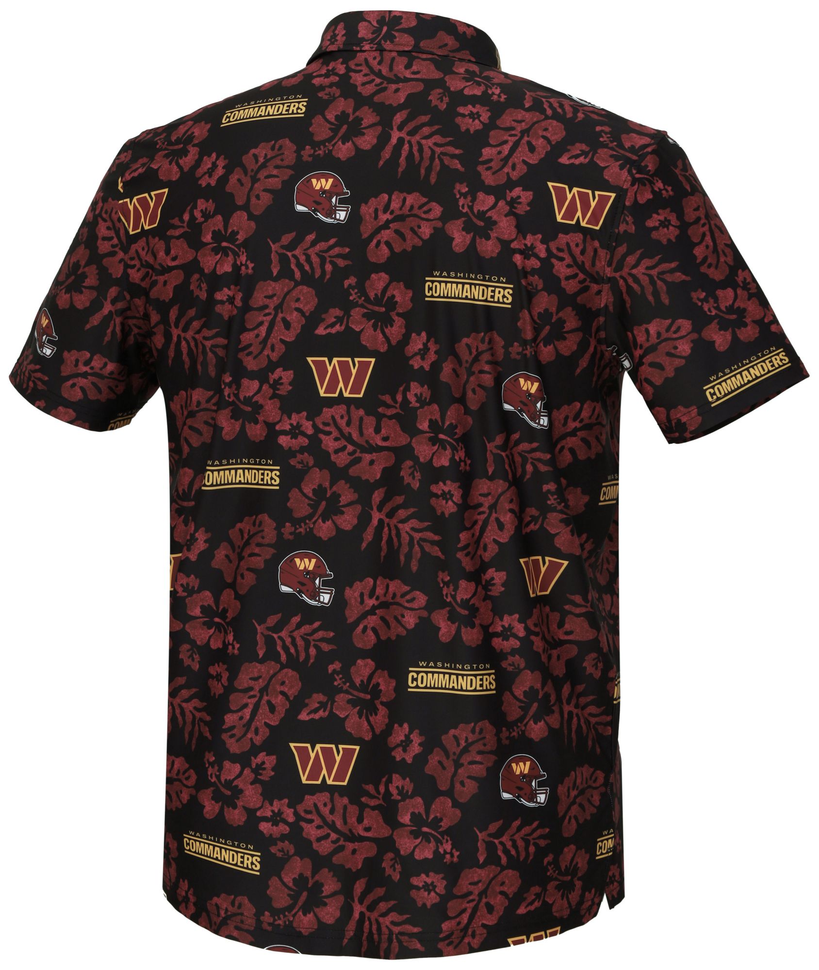 Reyn Spooner Men's Washington Commanders Black Game Day Polo product image