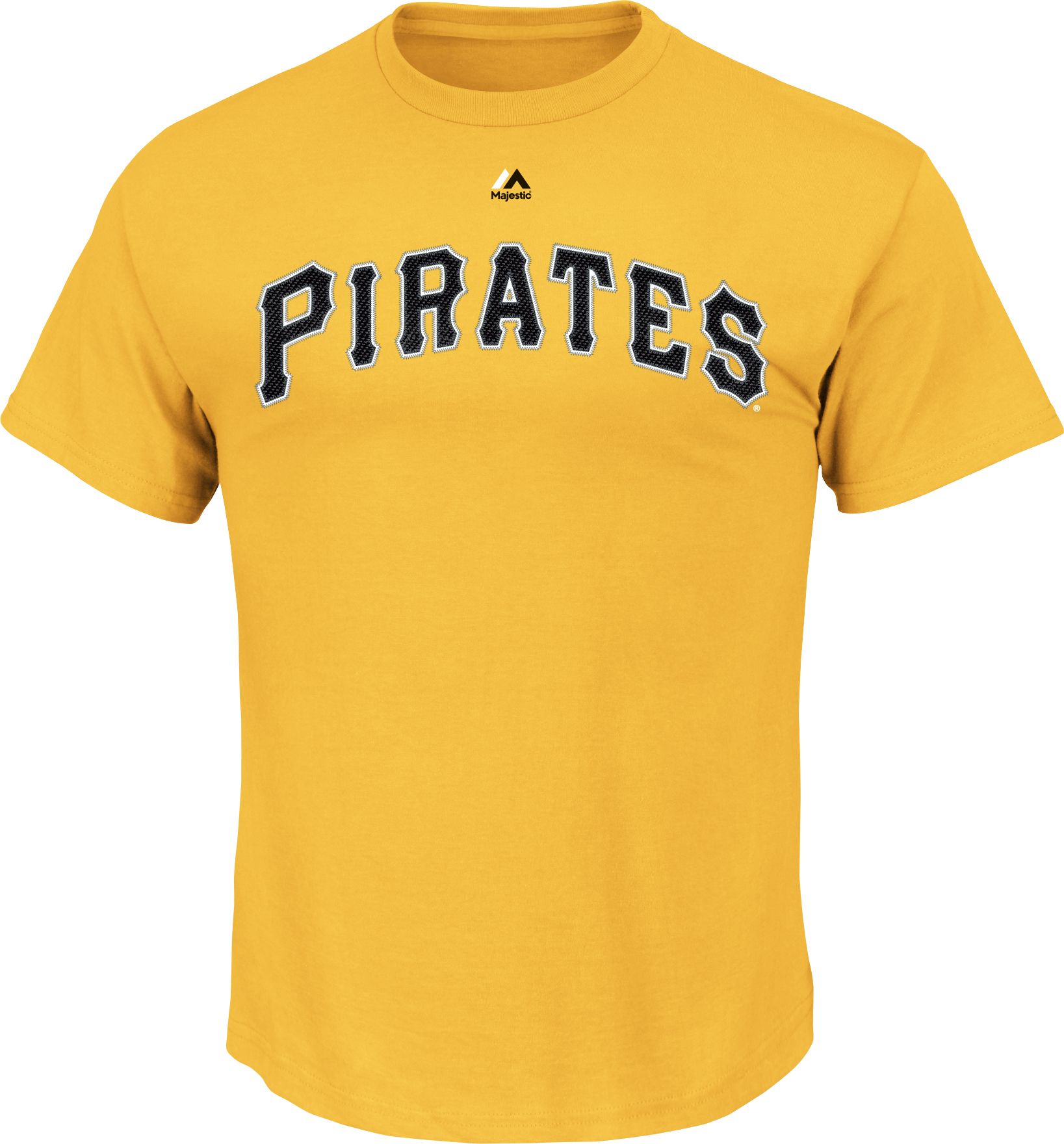 Majestic Men's Pittsburgh Pirates Gregory Polanco #25 Gold T-Shirt product image
