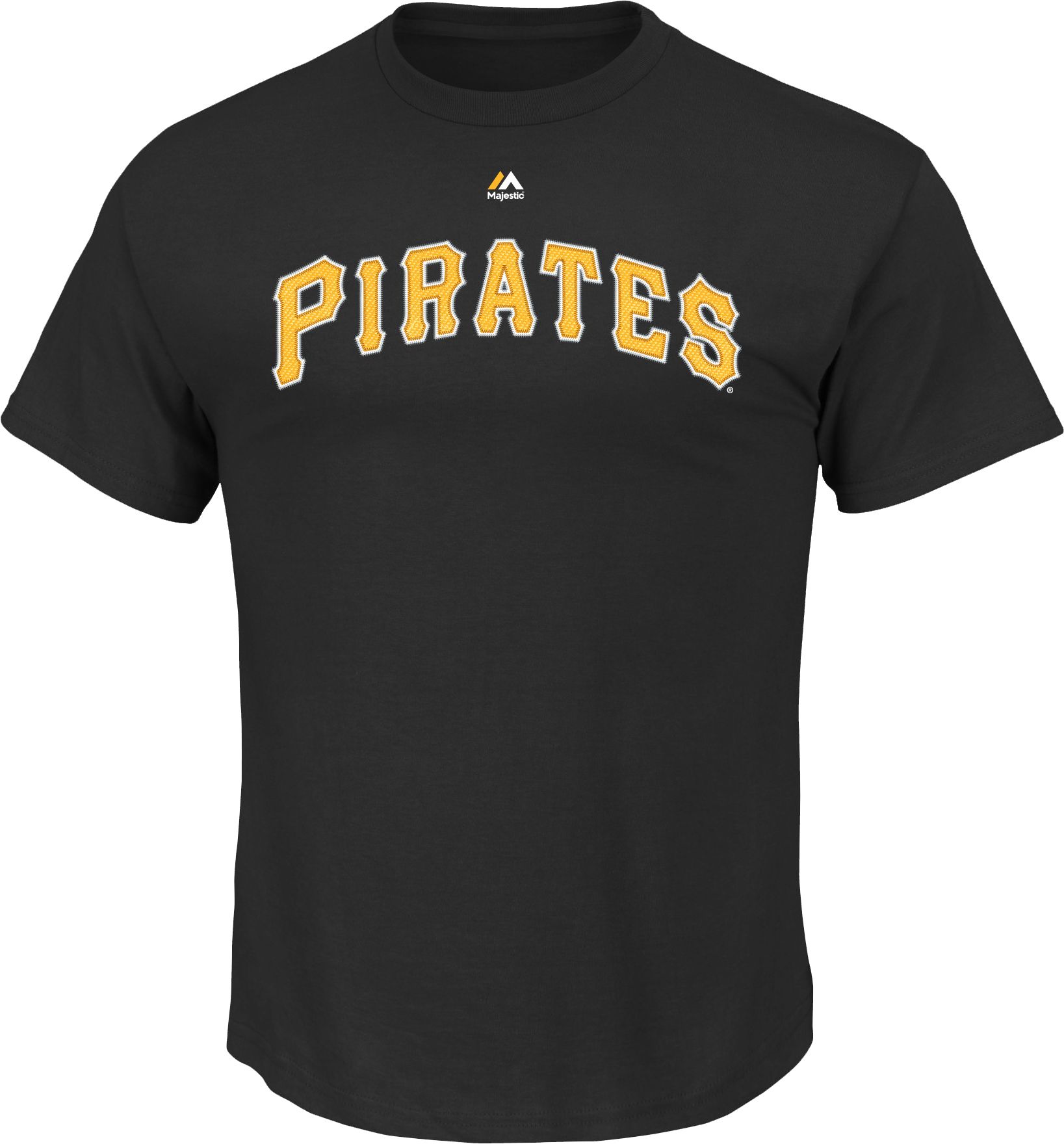 Majestic Men's Pittsburgh Pirates Gregory Polanco #25 Black T-Shirt product image