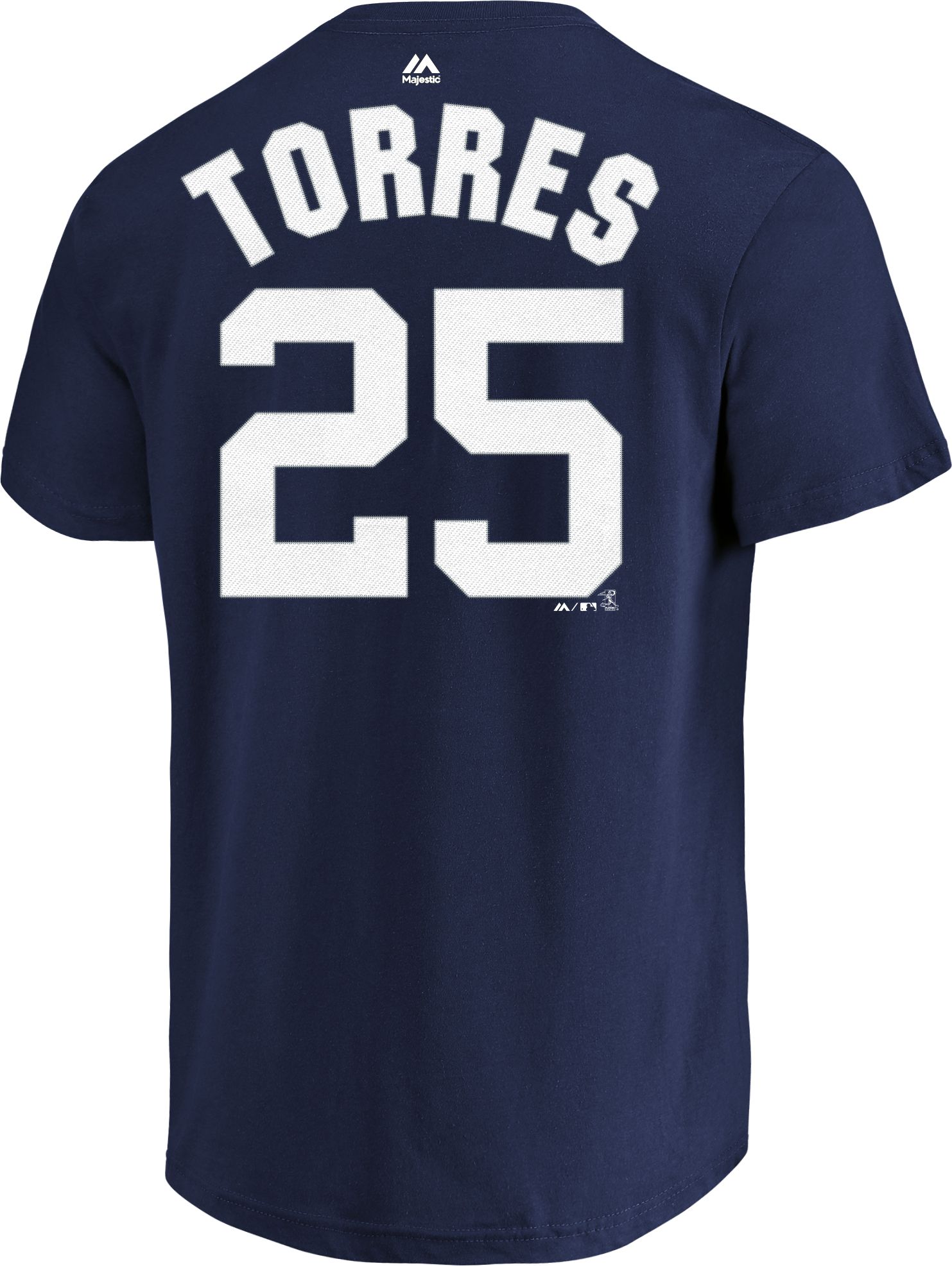 Majestic Men's New York Yankees Gleyber Torres #25 Navy T-Shirt product image