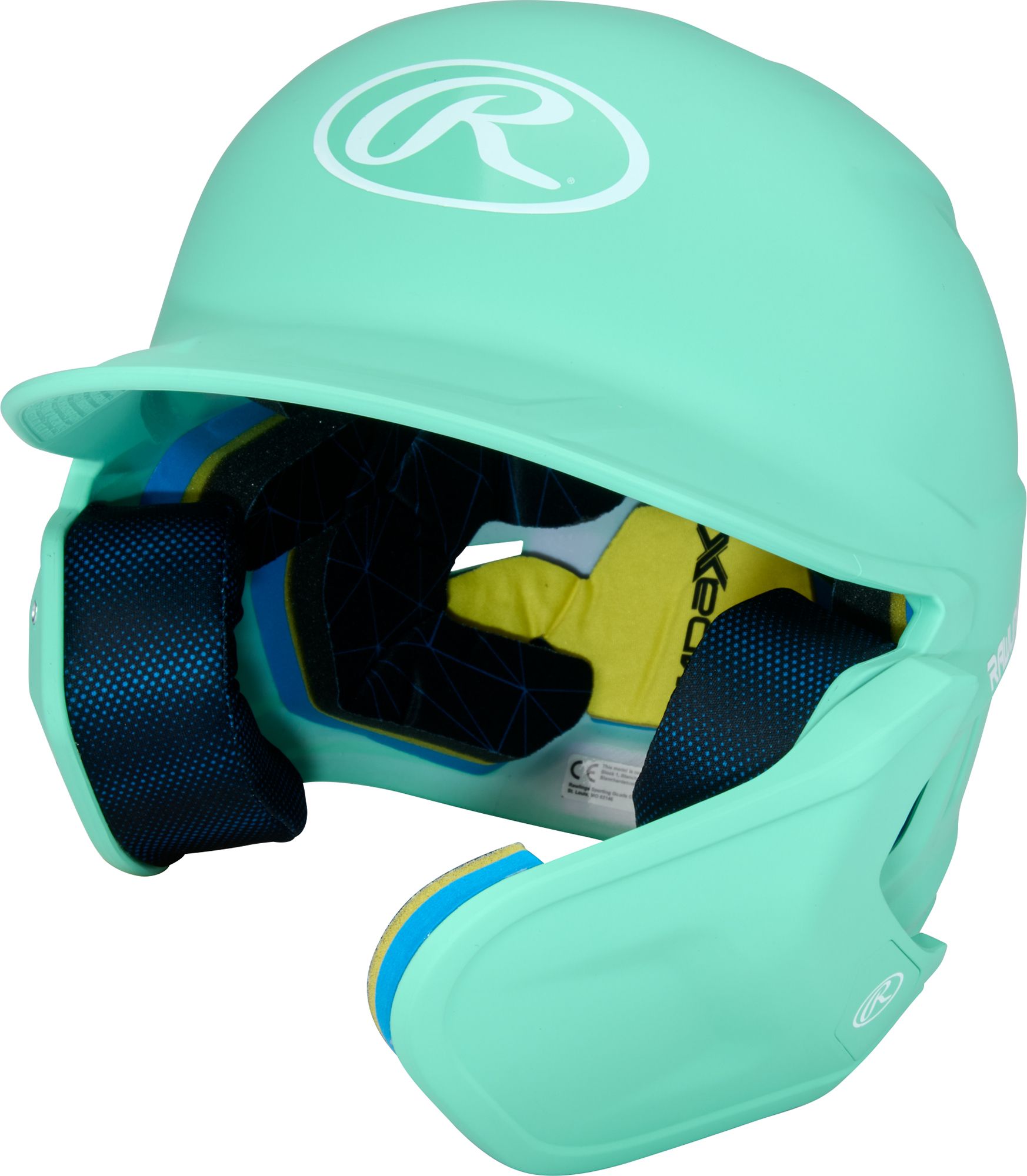 Rawlings Junior MACH Baseball Batting Helmet w/ Adjustable Face Guard product image