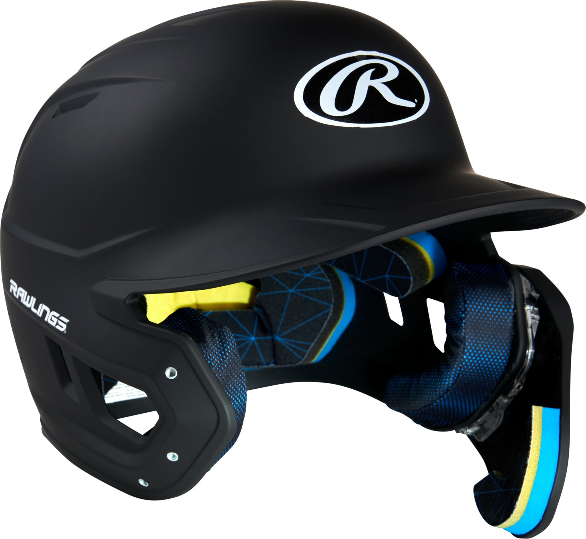 Rawlings Junior MACH Baseball Batting Helmet w/ Adjustable Face Guard product image