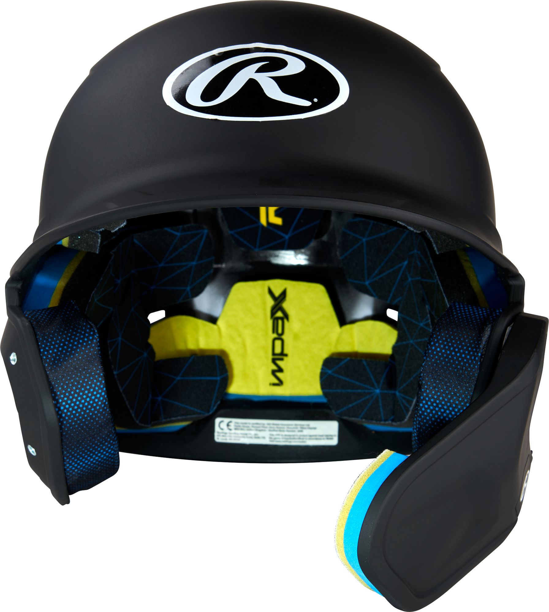Rawlings Junior MACH Baseball Batting Helmet w/ Adjustable Face Guard product image