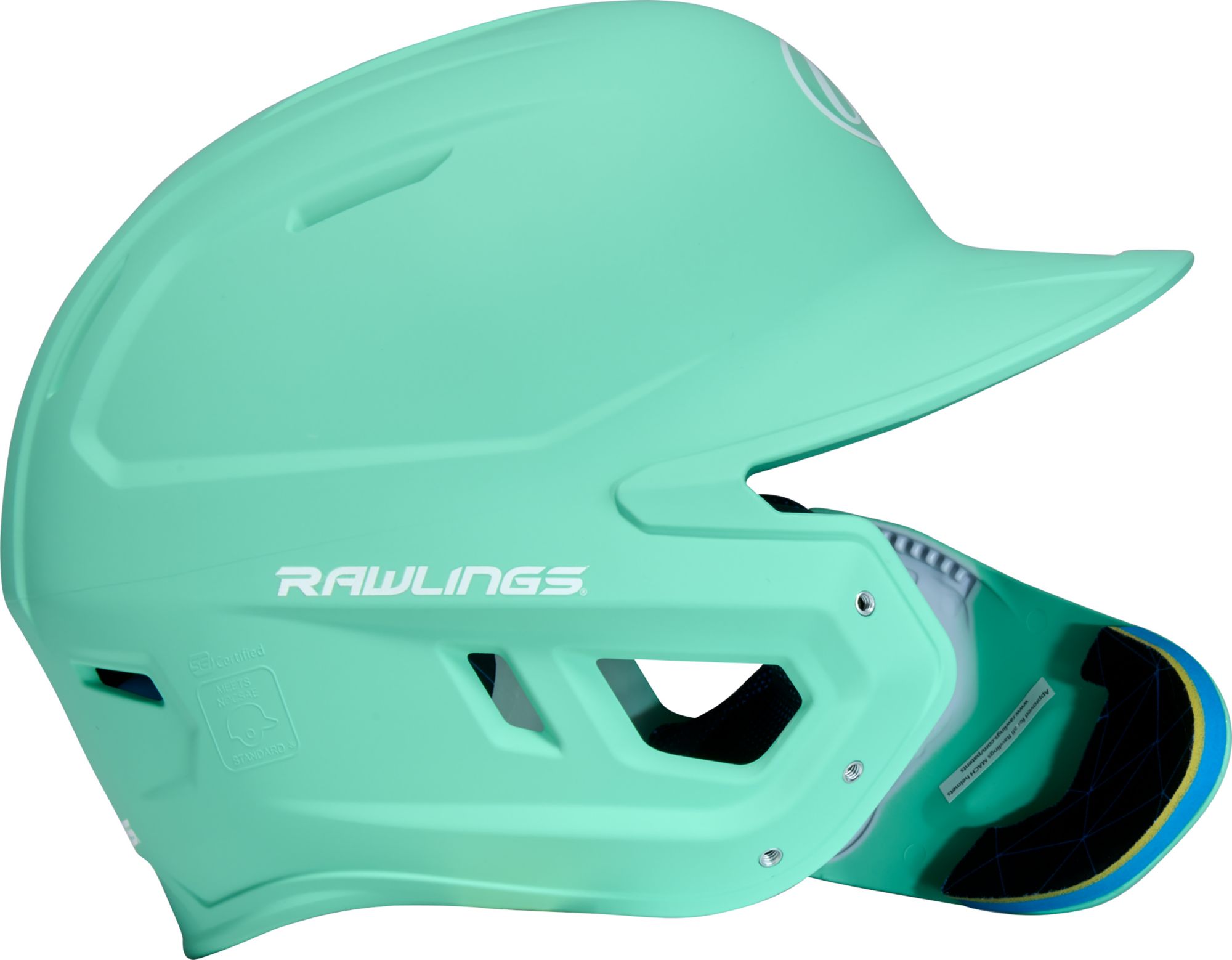 Rawlings Senior MACH Baseball Batting Helmet w/ Adjustable Face Guard product image