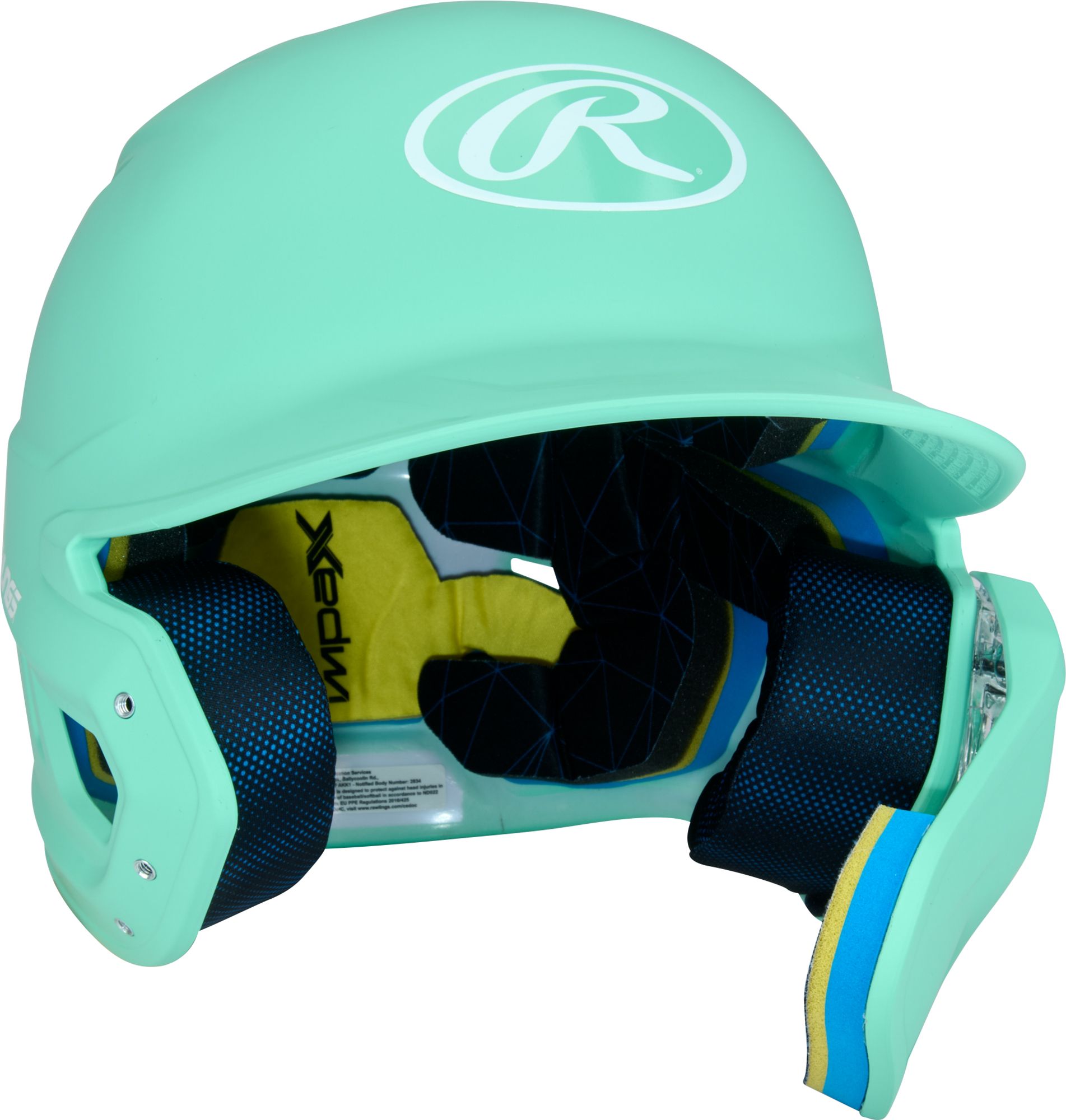 Rawlings Senior MACH Baseball Batting Helmet w/ Adjustable Face Guard product image