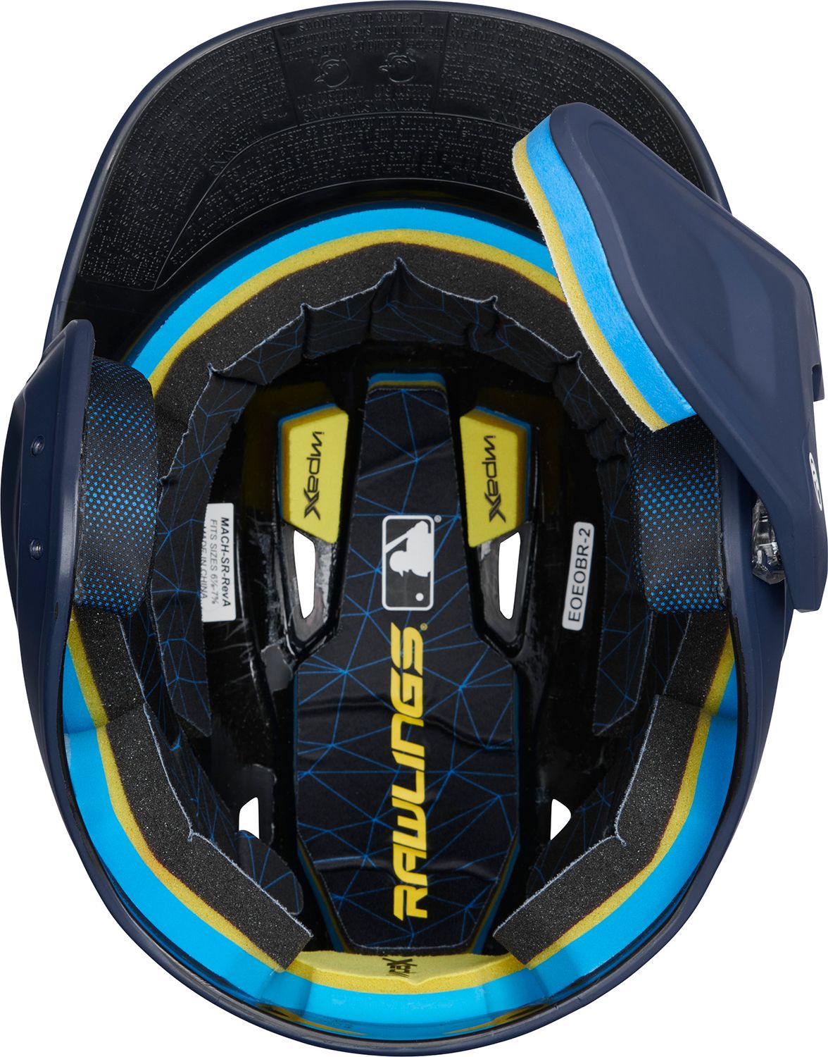 Rawlings Senior MACH Baseball Batting Helmet w/ Adjustable Face Guard product image