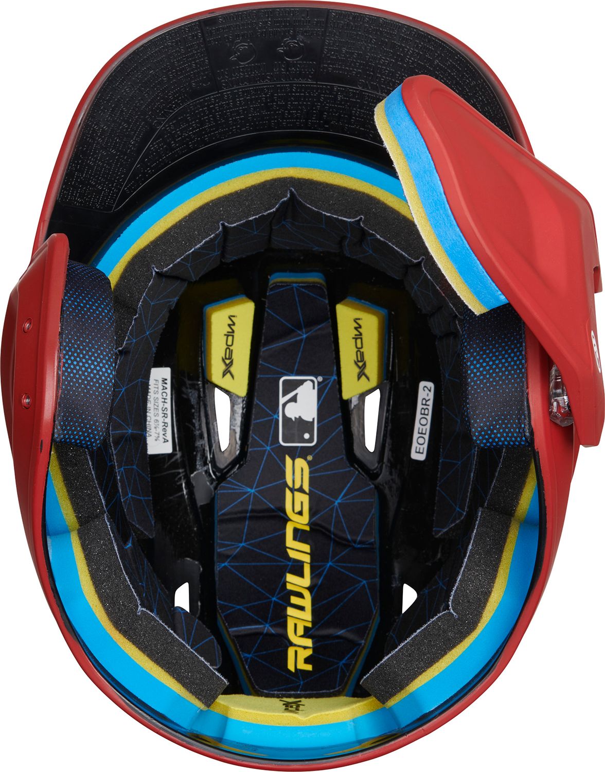 Rawlings Senior MACH Baseball Batting Helmet w/ Adjustable Face Guard product image