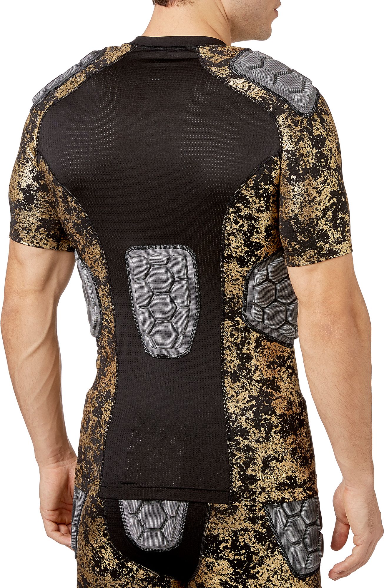 adidas Adult Techfit Gold Foil Padded Football Shirt product image