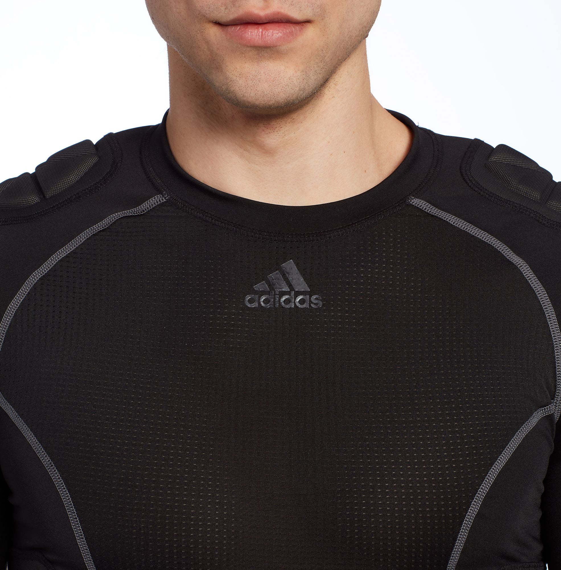 adidas Adult Techfit Padded Football Shirt product image