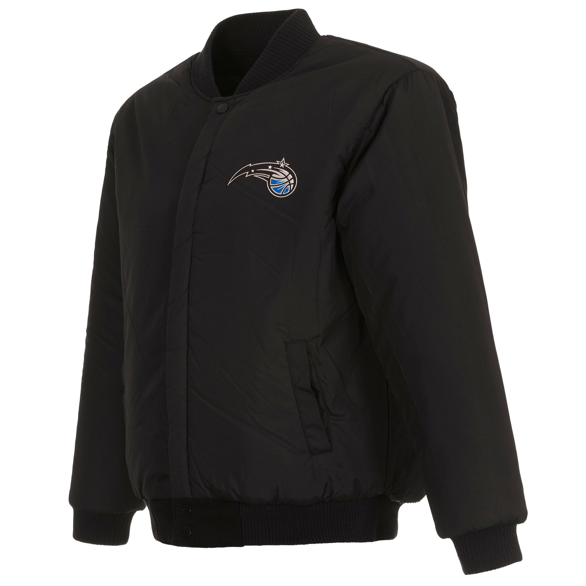 JH Design Men's Orlando Magic Black Reversible Wool Jacket product image