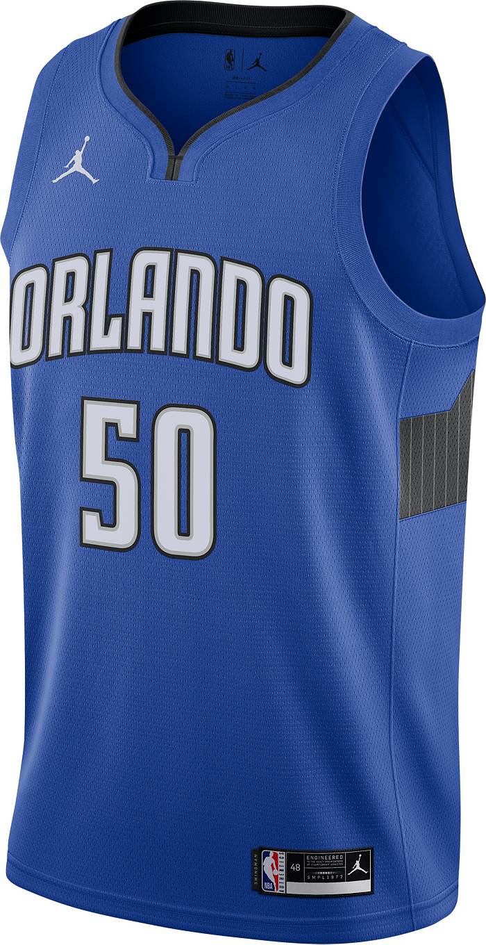 Nike Men's Orlando Magic Cole Anthony #50 Royal Dri-Fit Swingman Jersey, Large, Blue