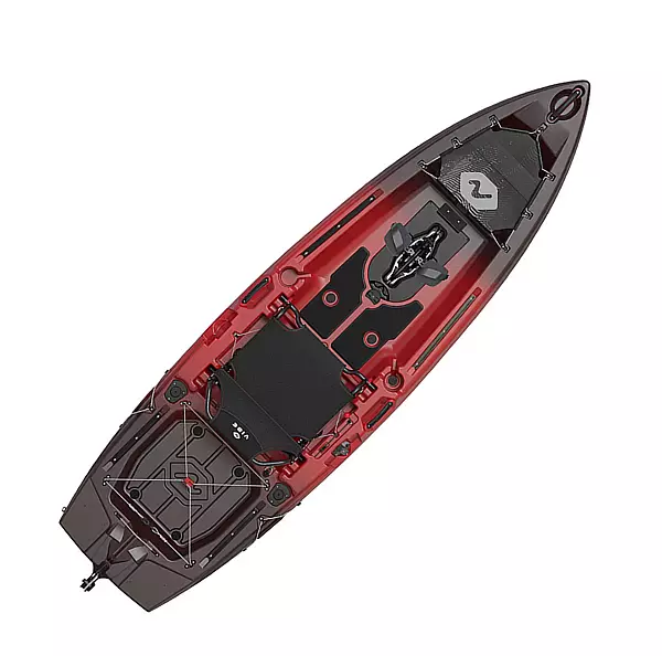 Makana 100 Kayak - Small Boat, Big Adventure Tsunami Red