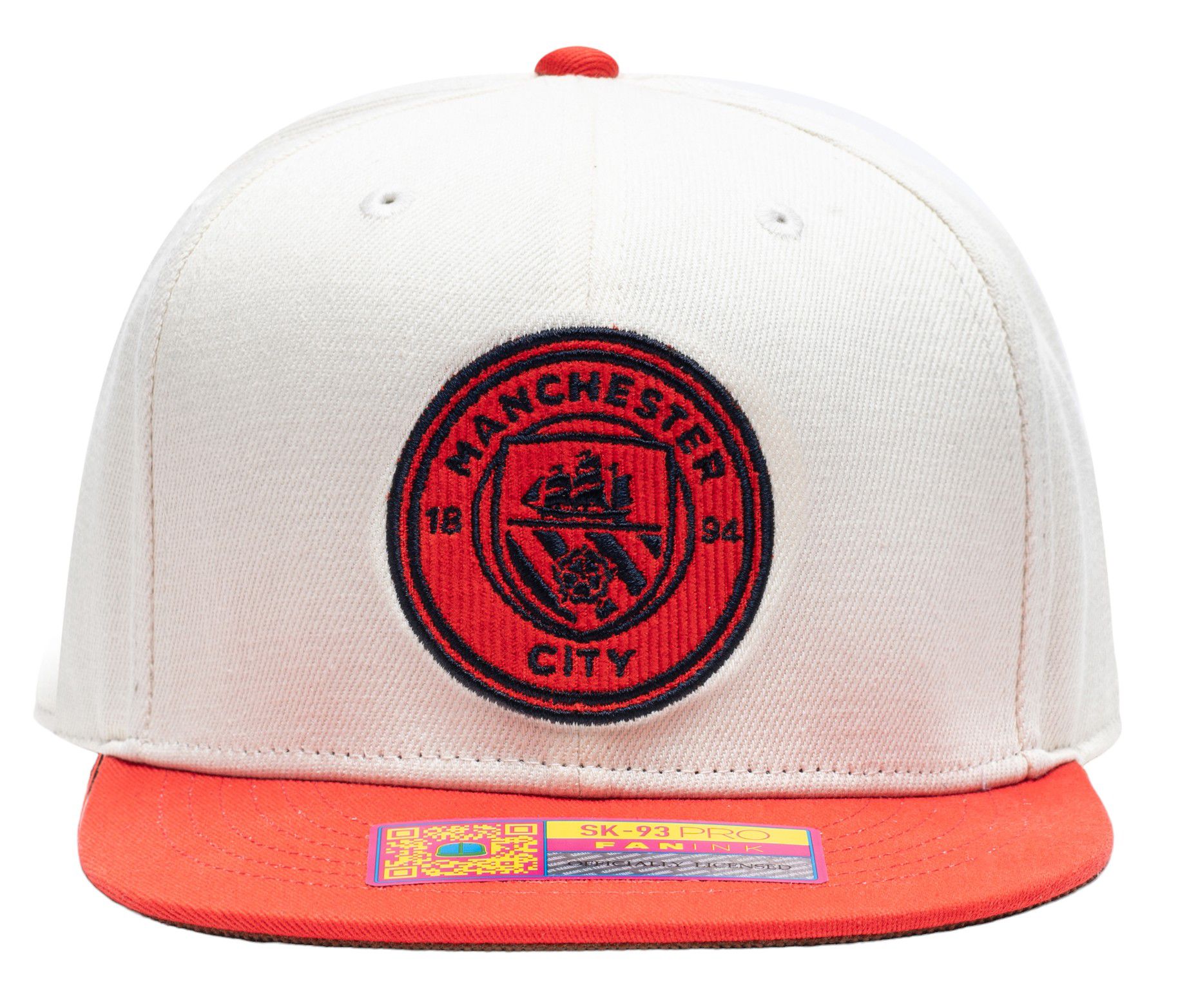Fan Ink Adult Manchester City Evolve Cream Adjustable Hat product image