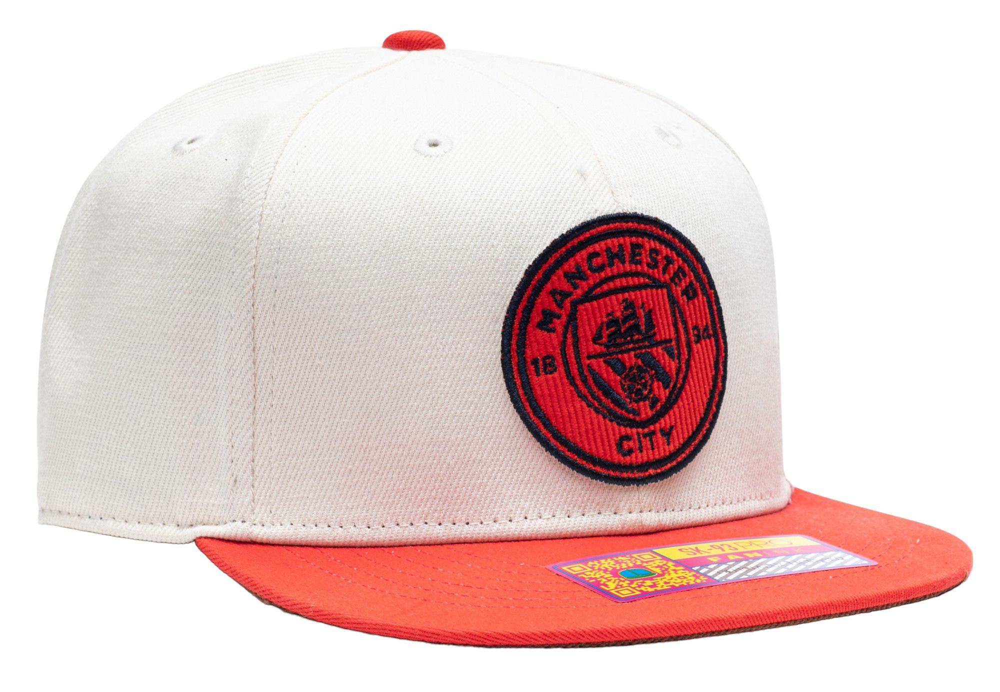 Fan Ink Adult Manchester City Evolve Cream Adjustable Hat product image