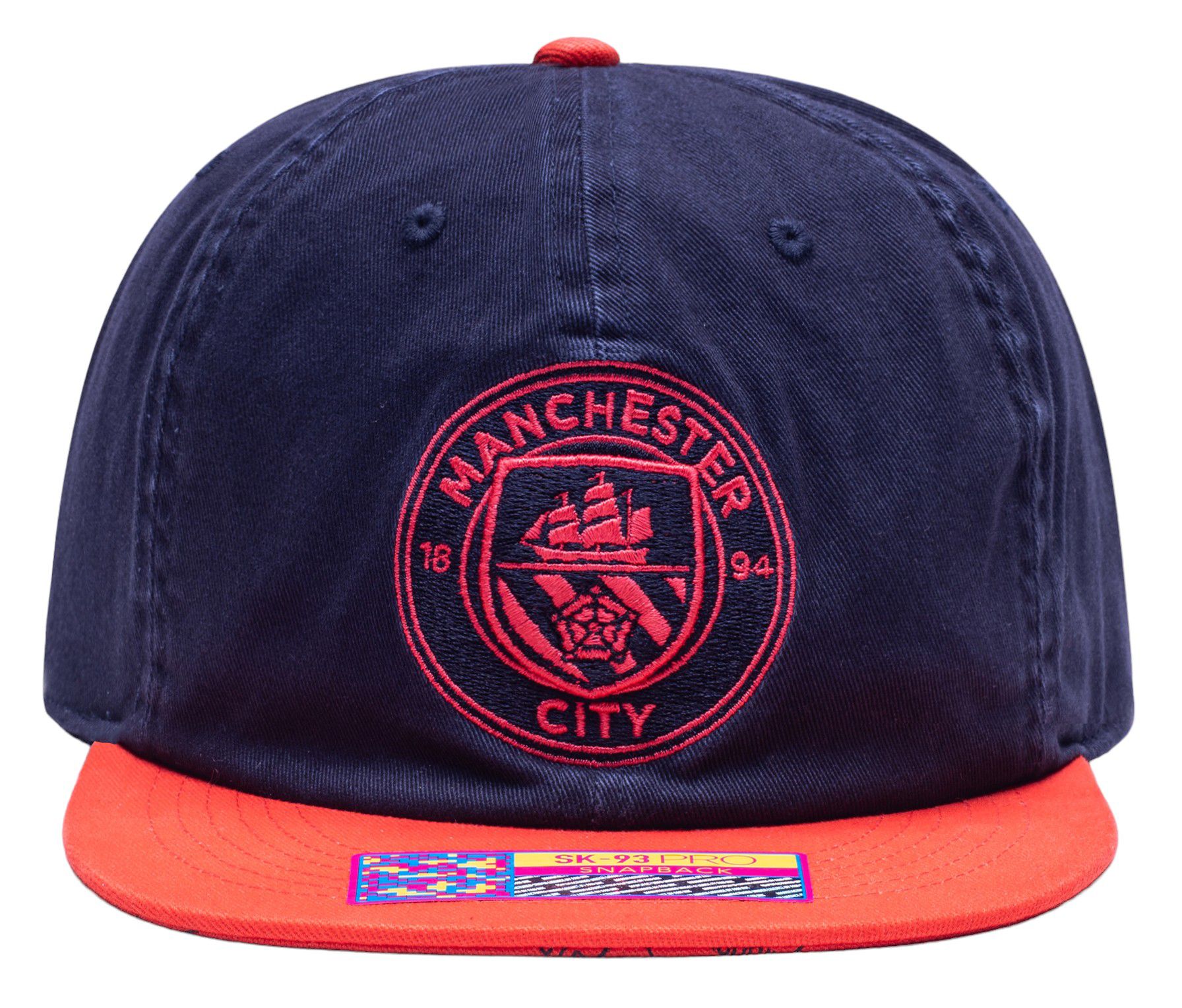 Fan Ink Adult Manchester City Wander Navy Adjustable Hat product image