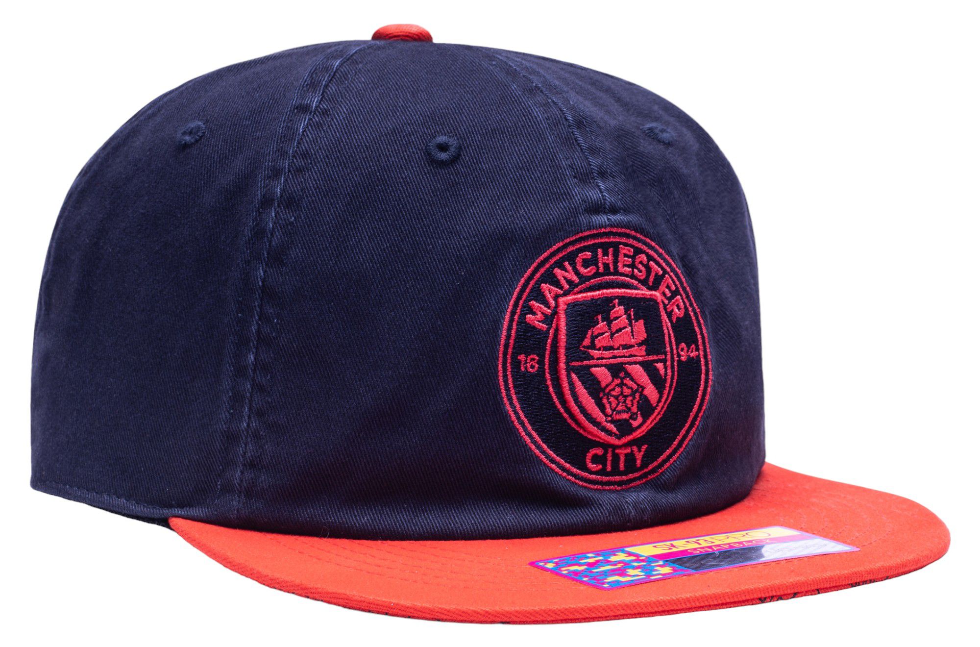 Fan Ink Adult Manchester City Wander Navy Adjustable Hat product image