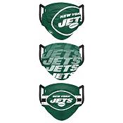 FOCO Adult New York Jets 3-Pack Matchday Face Coverings product image