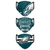 FOCO Adult Philadelphia Eagles 3-Pack Matchday Face Coverings product image