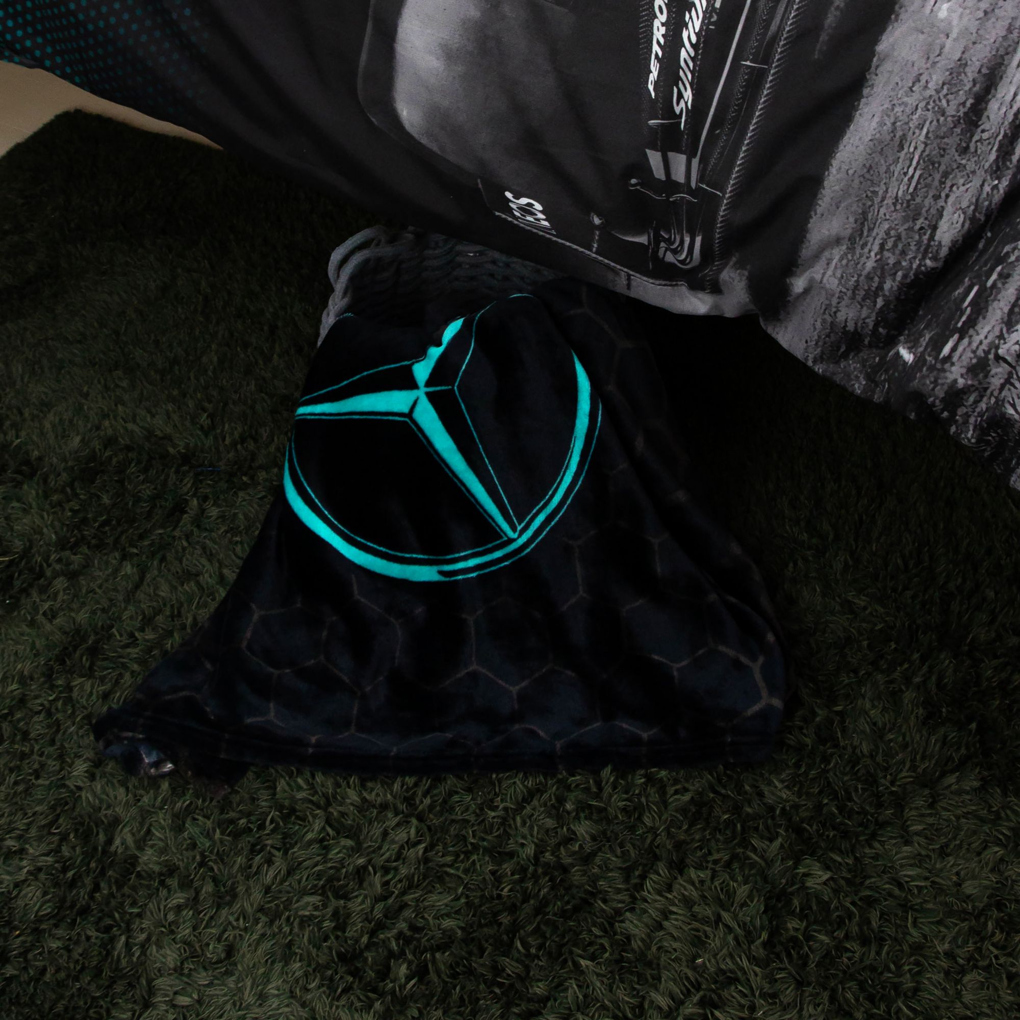 Character World F1 Mercedes Fleece Blanket product image