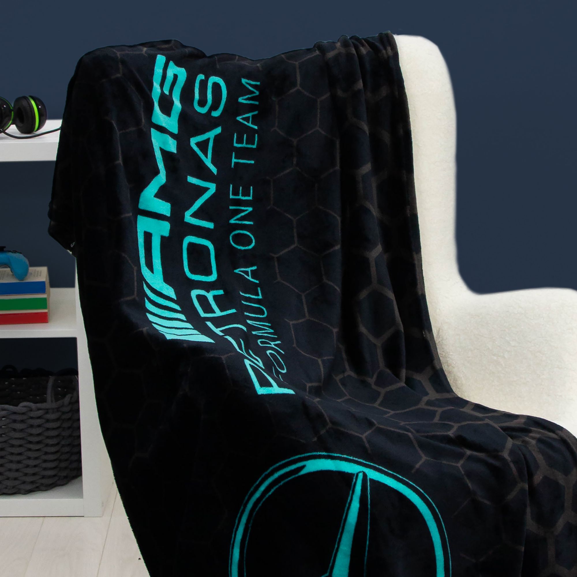 Character World F1 Mercedes Fleece Blanket product image