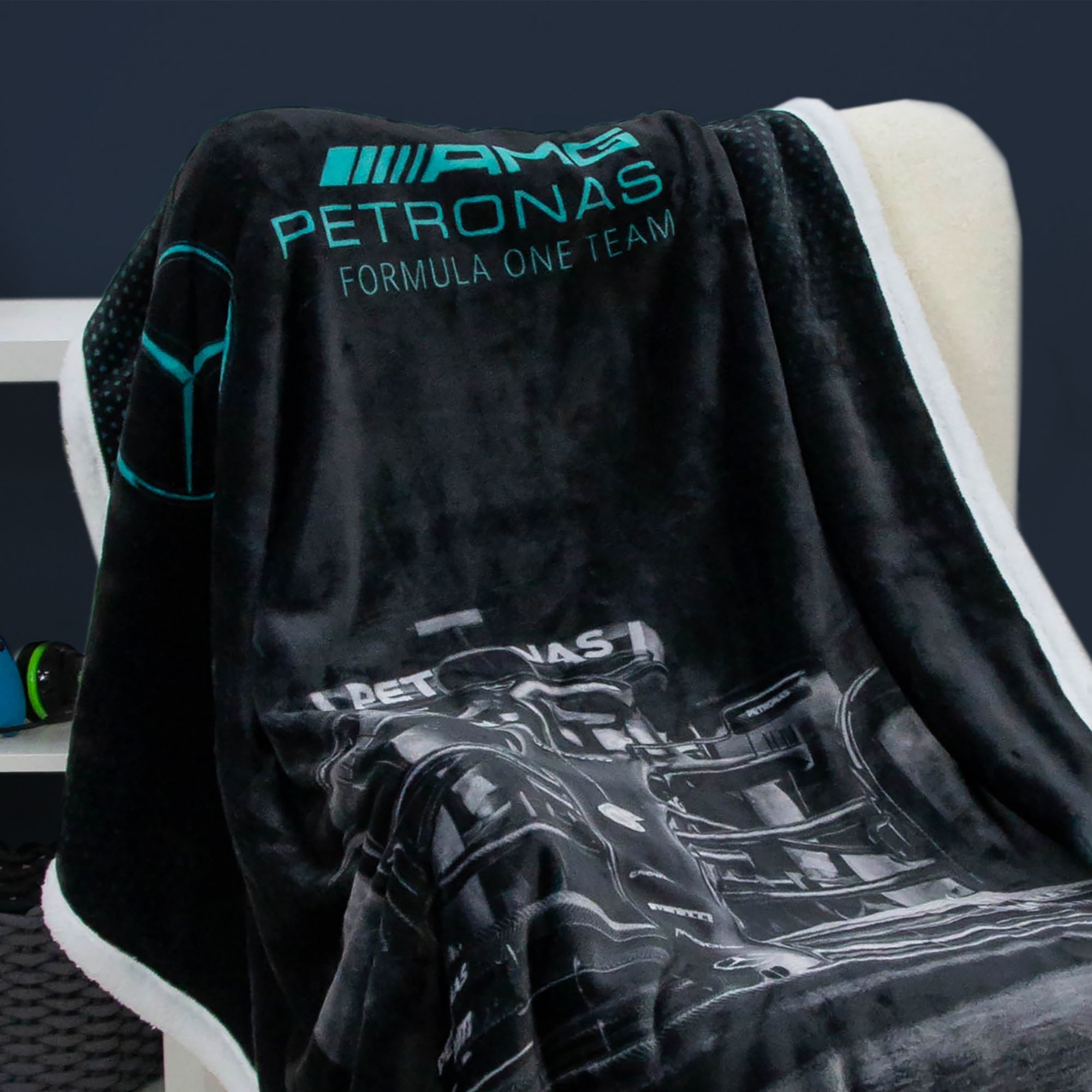 Character World F1 Mercedes Fleece Blanket product image