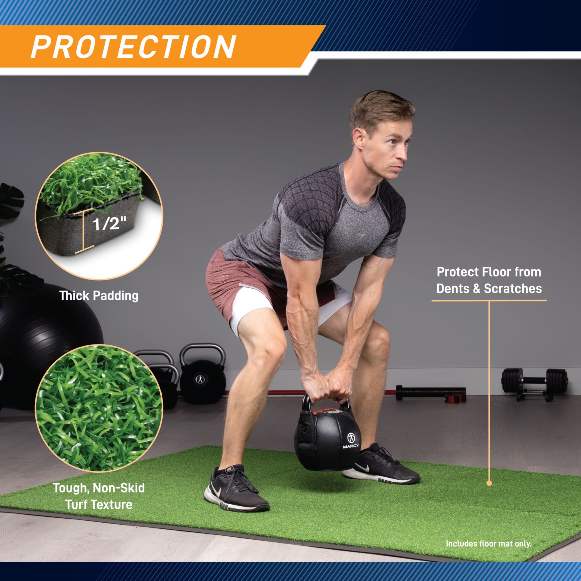 Marcy Connecting Turf Mat product image