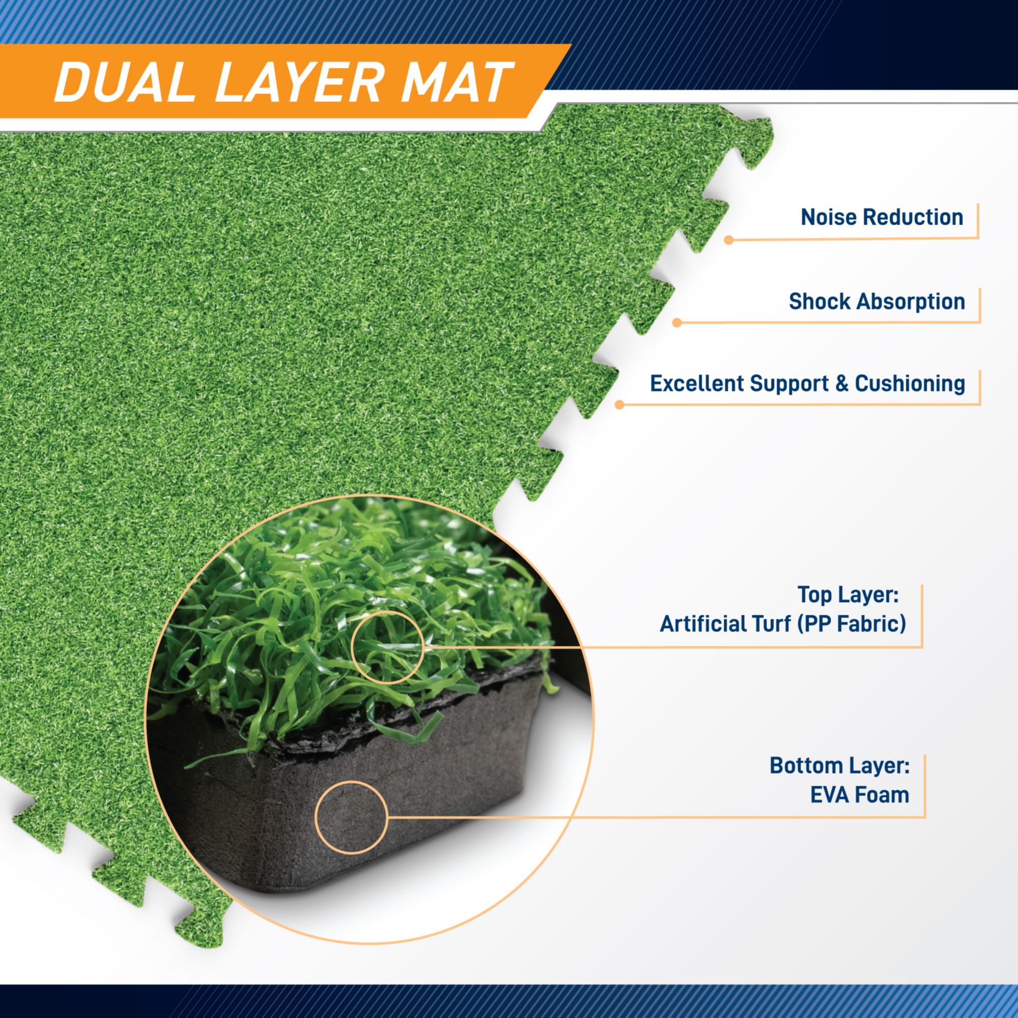 Marcy Connecting Turf Mat product image