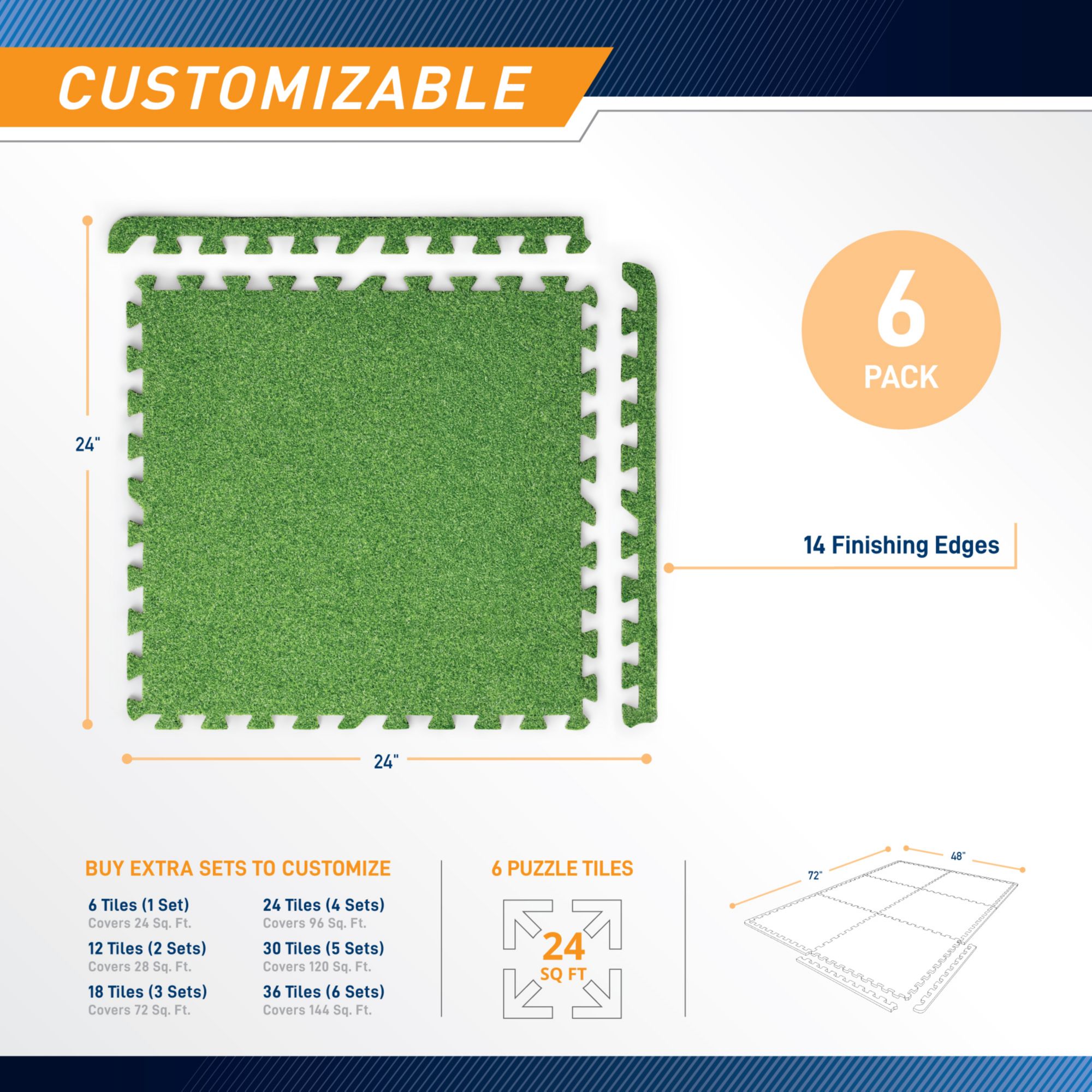 Marcy Connecting Turf Mat product image