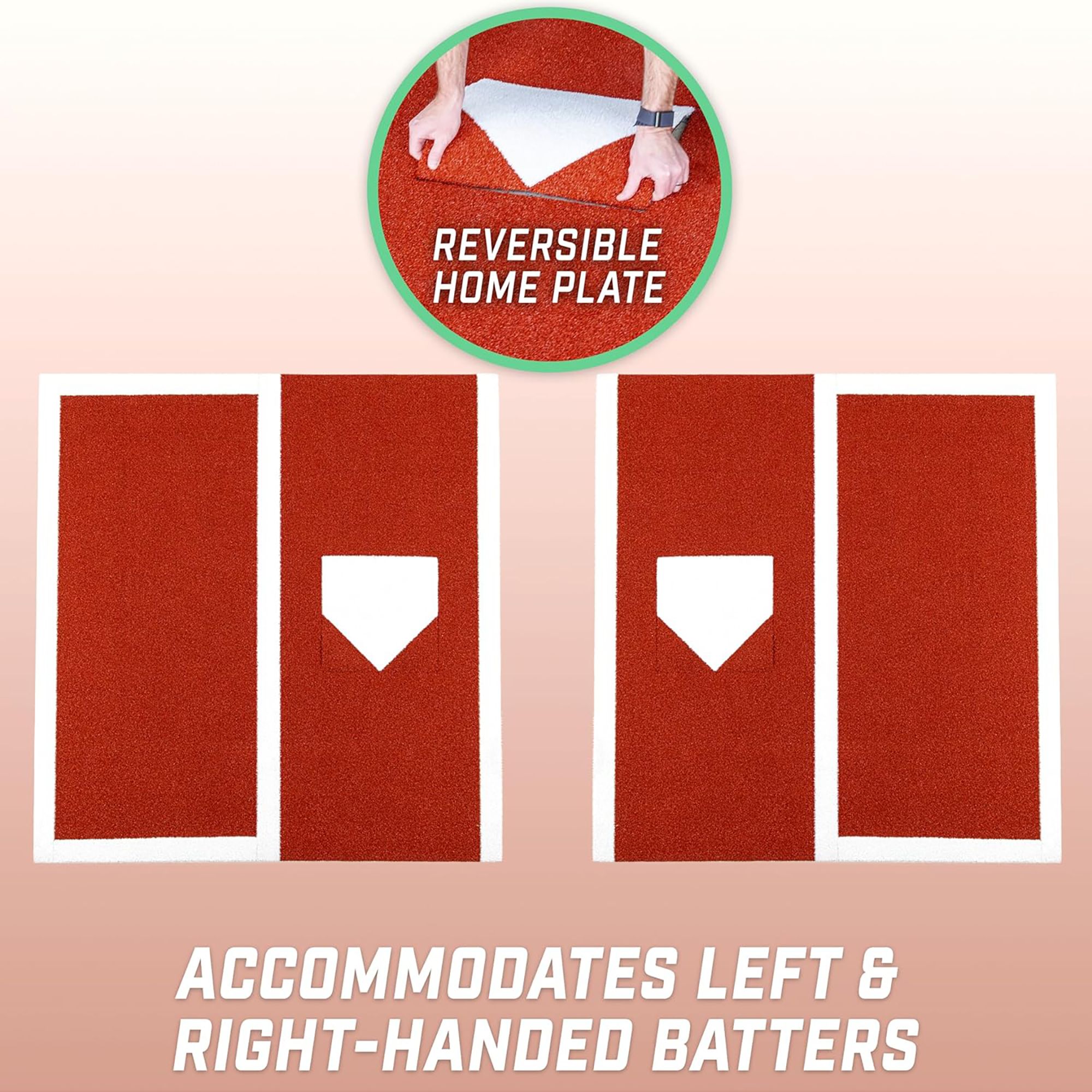 GoSports Reversible Baseball/Softball Hitting Mat product image