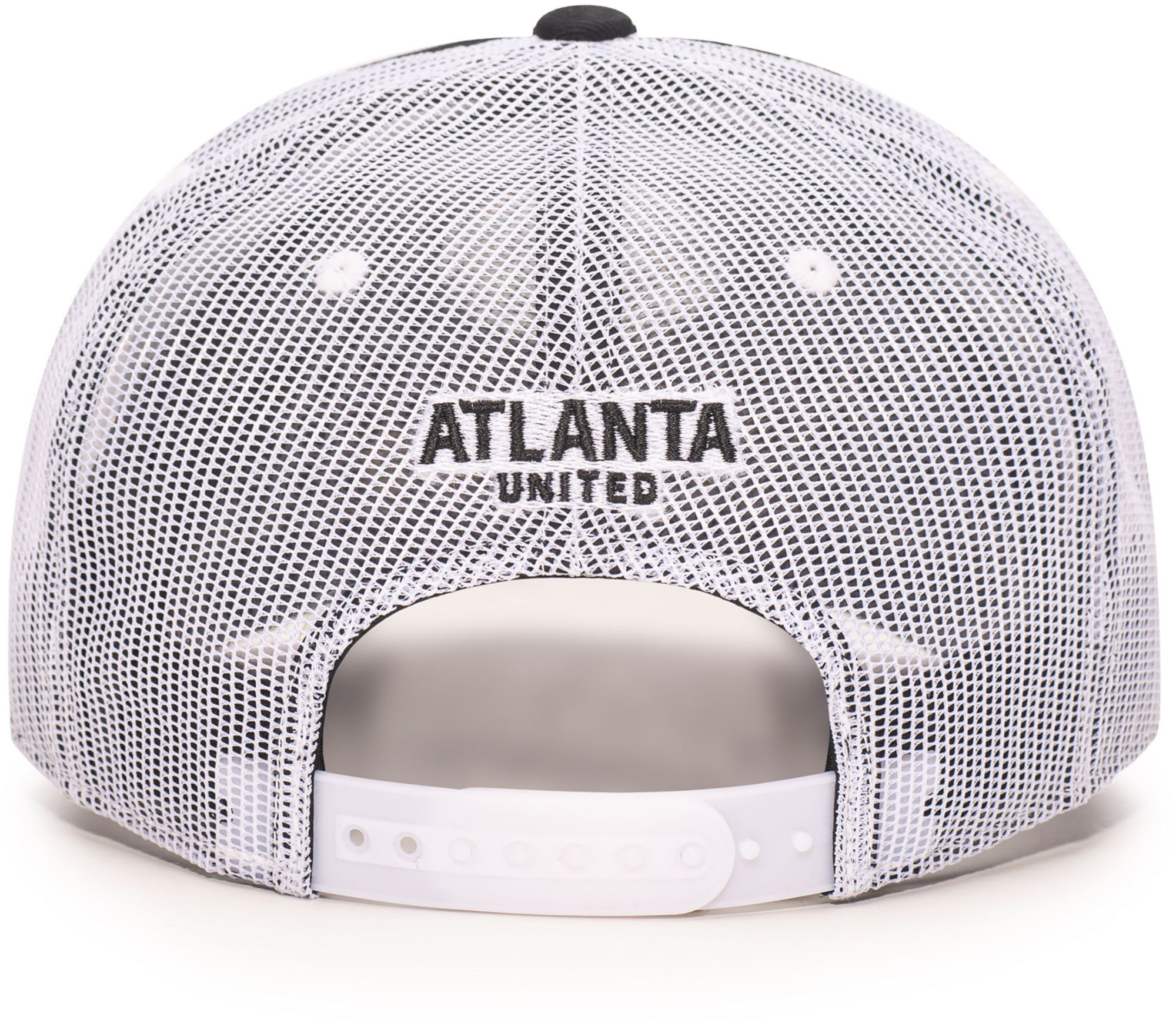 Fan Ink Men's Atlanta United Black Logo Adjustable Trucker Hat product image