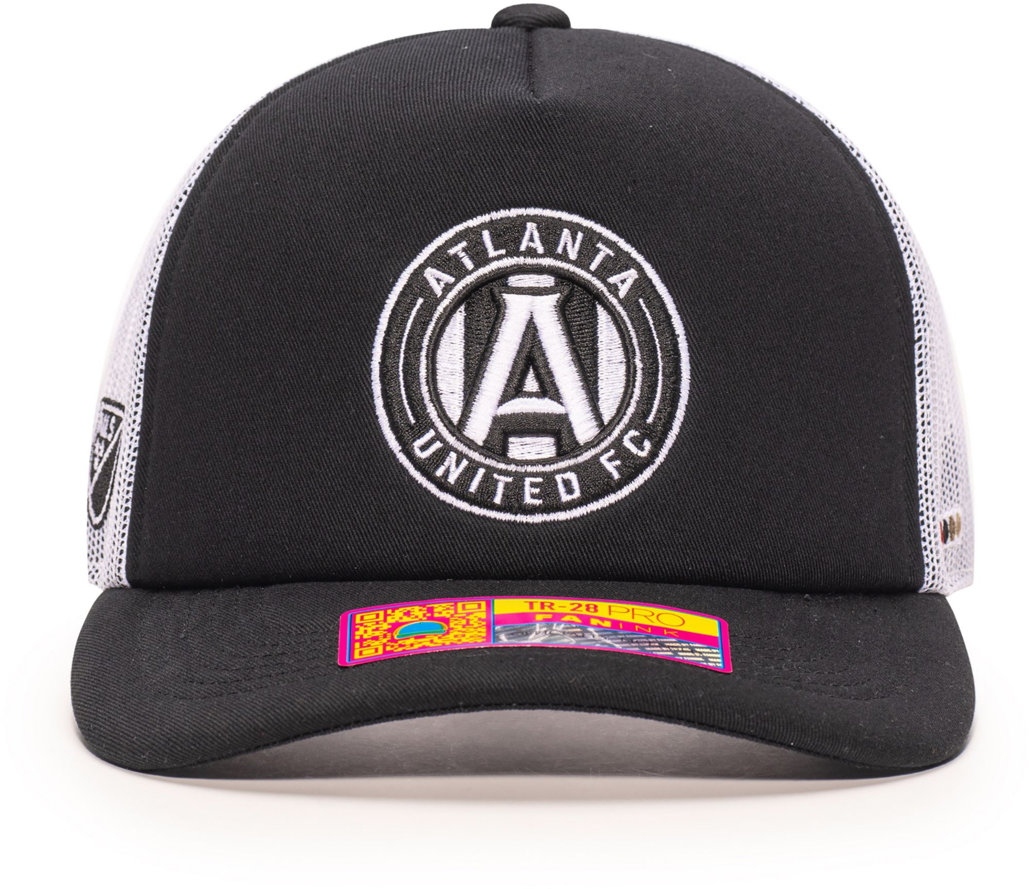 Fan Ink Men's Atlanta United Black Logo Adjustable Trucker Hat product image