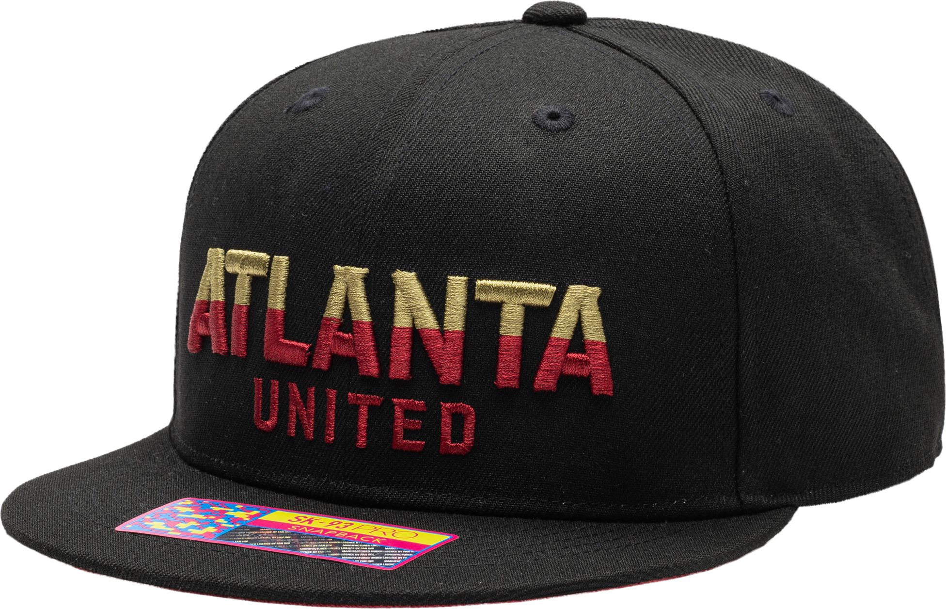 Fan Ink Adult Atlanta United Loyalty Black Snapback Adjustable Hat product image