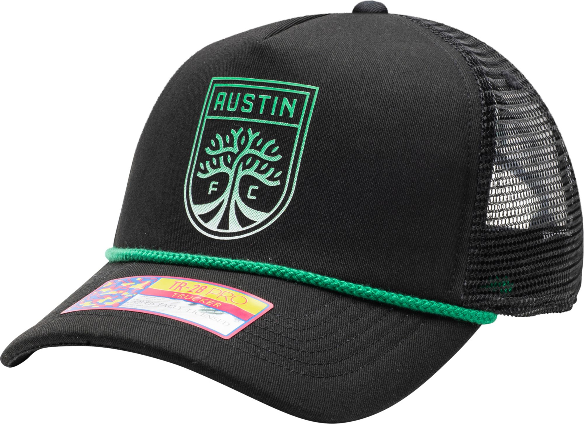 Fan Ink Adult Austin FC Atmosphere Black Trucker Hat product image