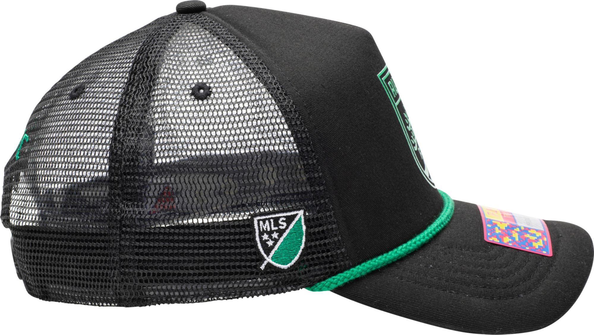 Fan Ink Adult Austin FC Atmosphere Black Trucker Hat product image