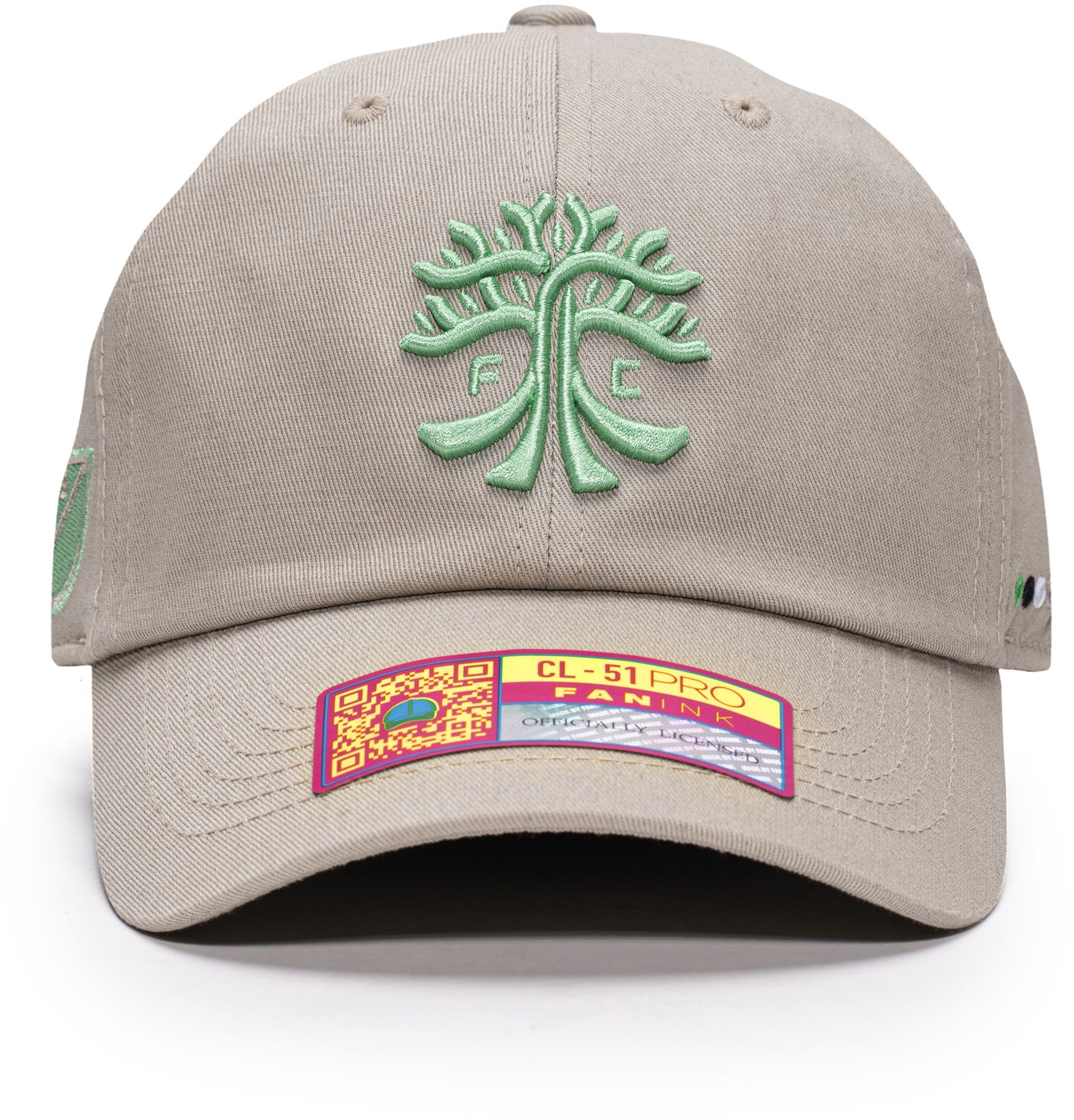 Fan Ink Men's Austin FC Tan Bamboo Slouch Adjustable Hat product image
