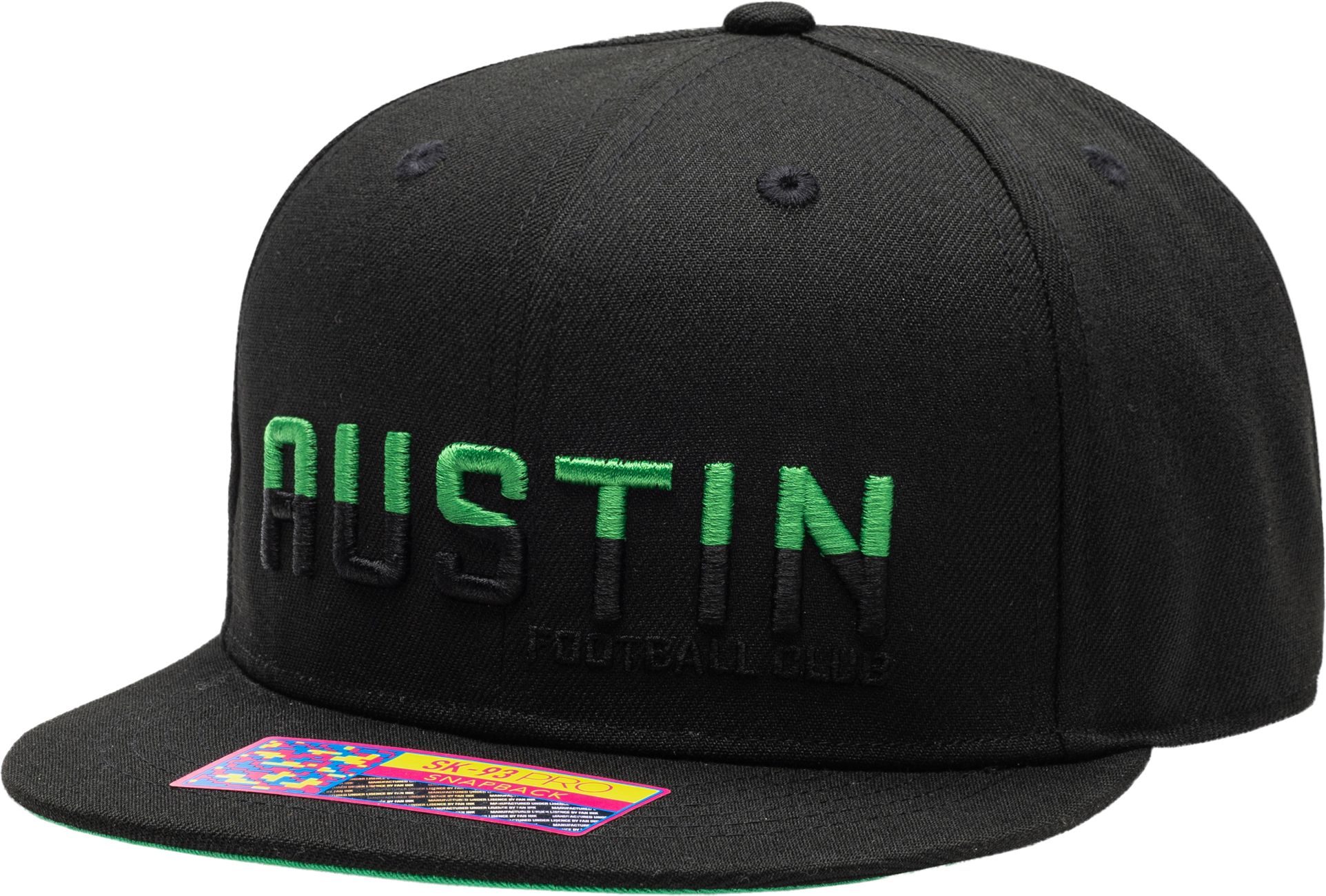 Fan Ink Adult Austin FC Loyalty Black Snapback Adjustable Hat product image