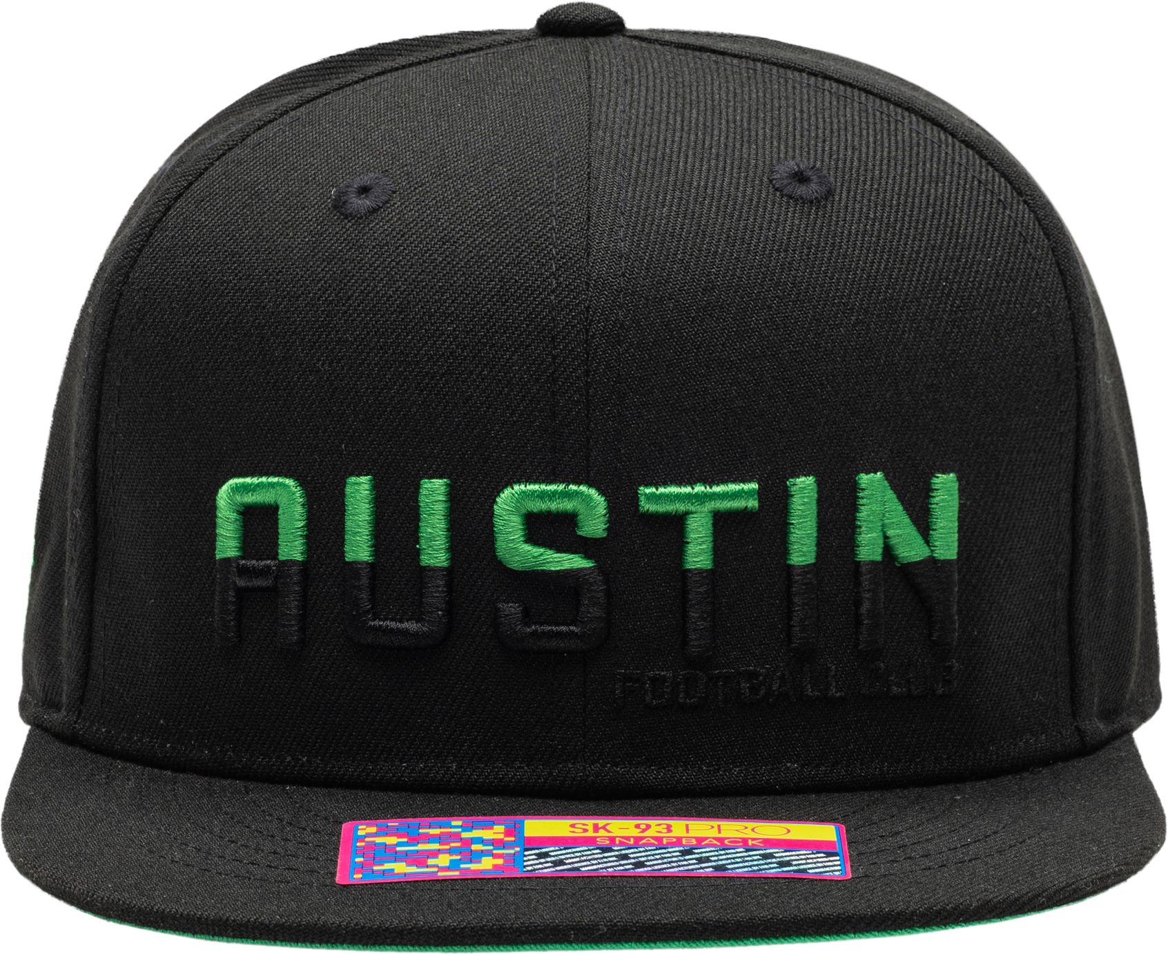 Fan Ink Adult Austin FC Loyalty Black Snapback Adjustable Hat product image