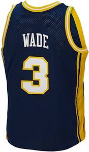 Mitchell & Ness Men's Marquette Golden Eagles Dwyane Wade #3 Blue 2002-03 Swingman Replica Throwback Jersey product image