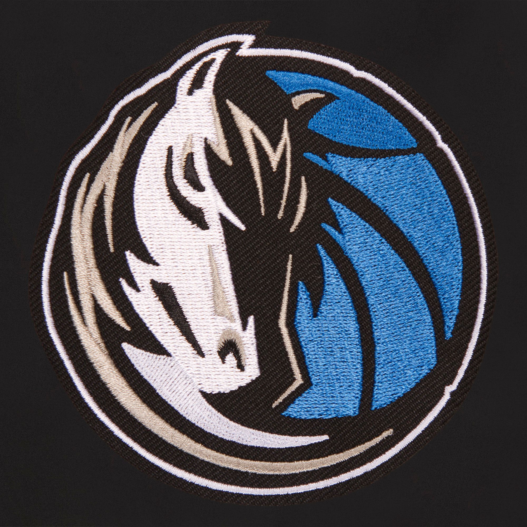 JH Design Men's Dallas Mavericks Black Reversible Wool Jacket product image