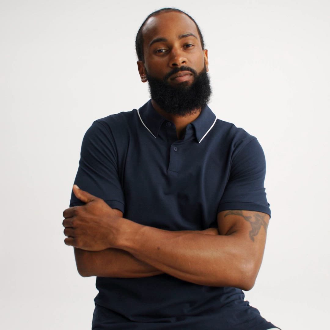 VRST Men's Short Sleeve Piping Club Polo product