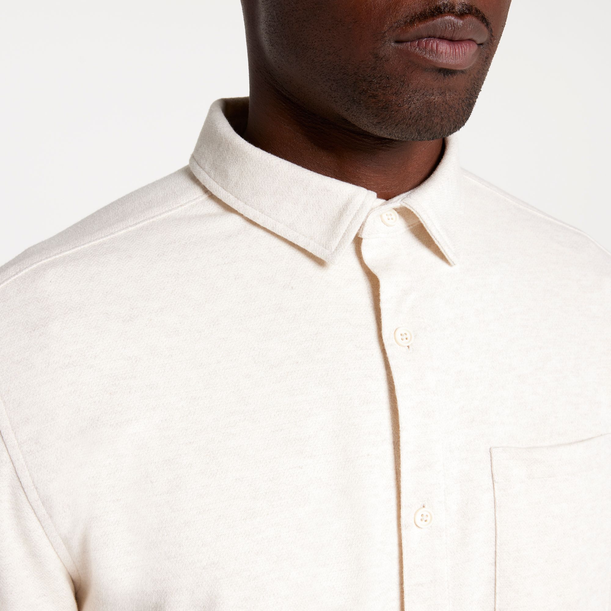 VRST Men's Long Sleeve Textured Knit Button Down Shirt product image